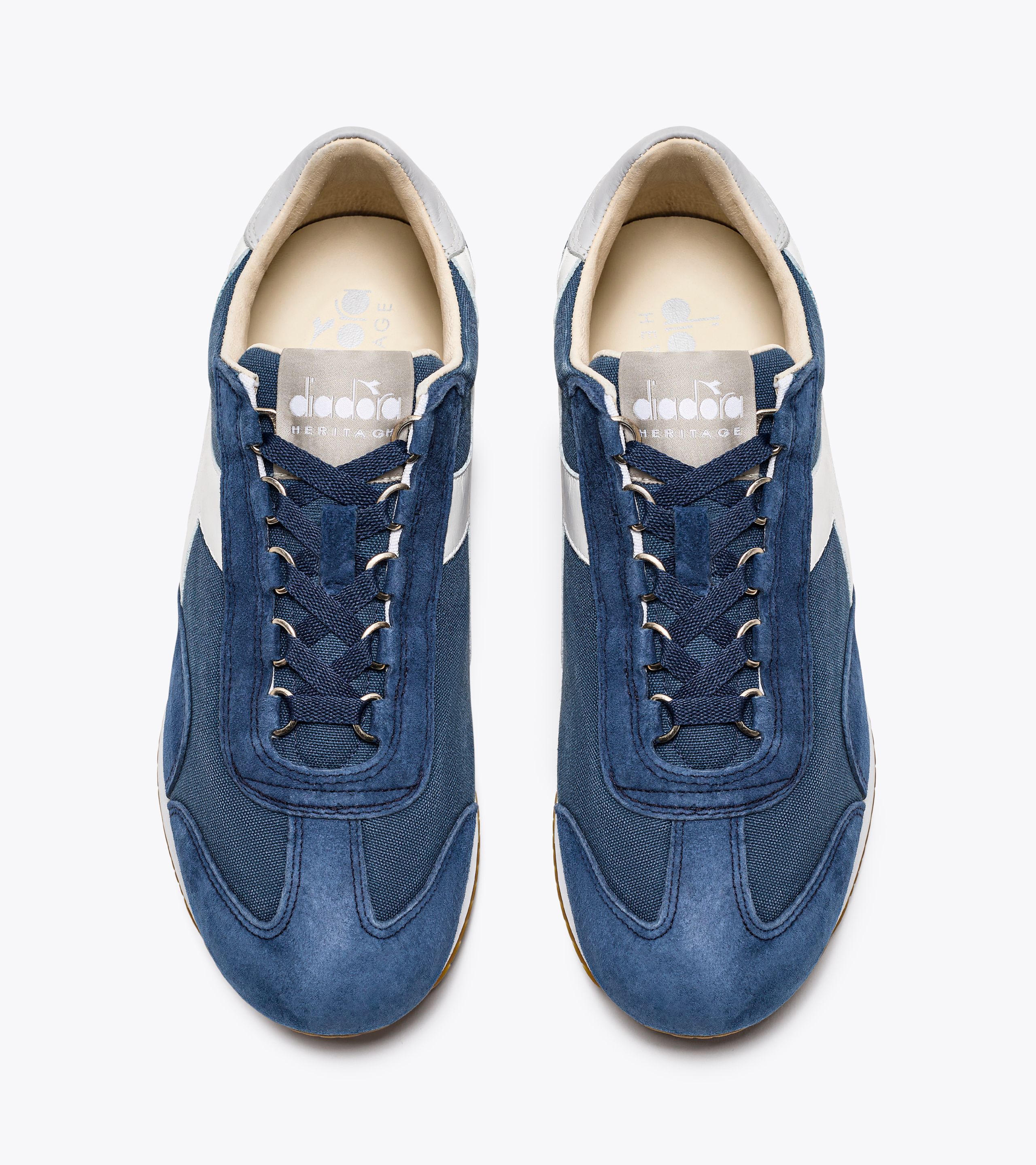 Diadora equipe h canvas stone cheap wash