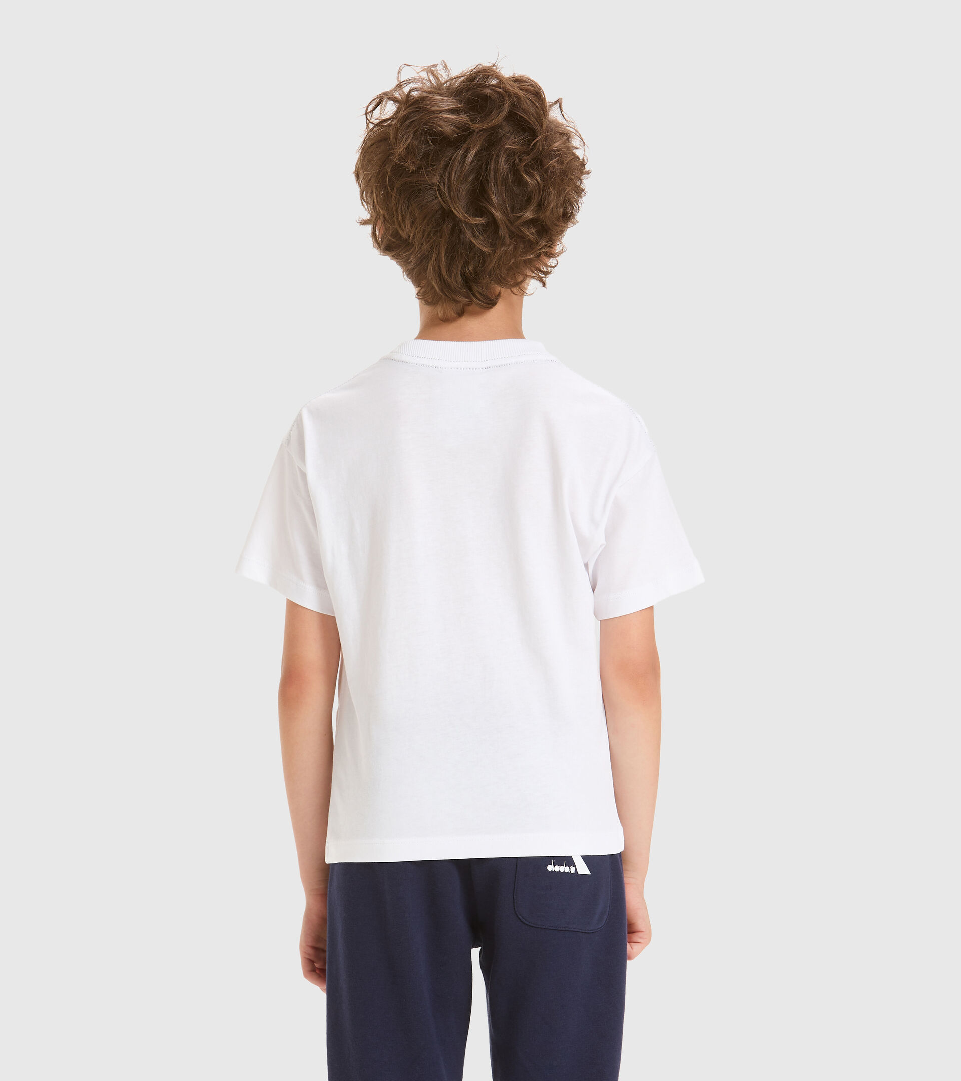 T-shirt - Kids JU.SS T-SHIRT CUBIC OPTICAL WHITE - Diadora