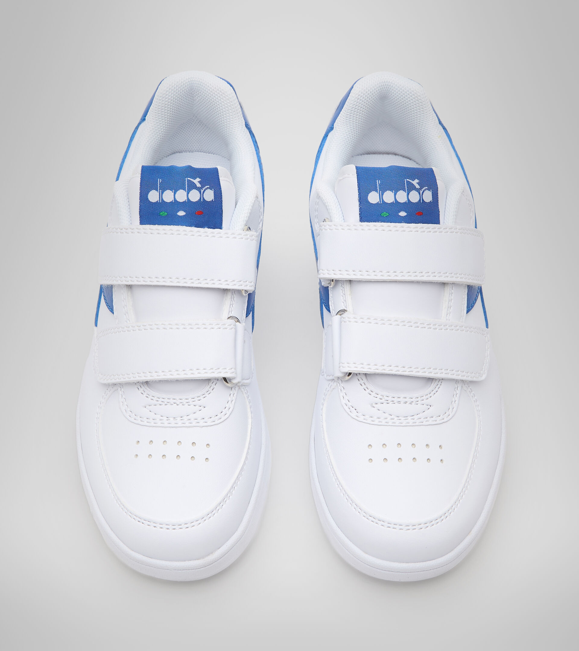 Sports shoes - Kids 4-8 years RAPTOR LOW PS WHITE/IMPERIAL BLUE - Diadora