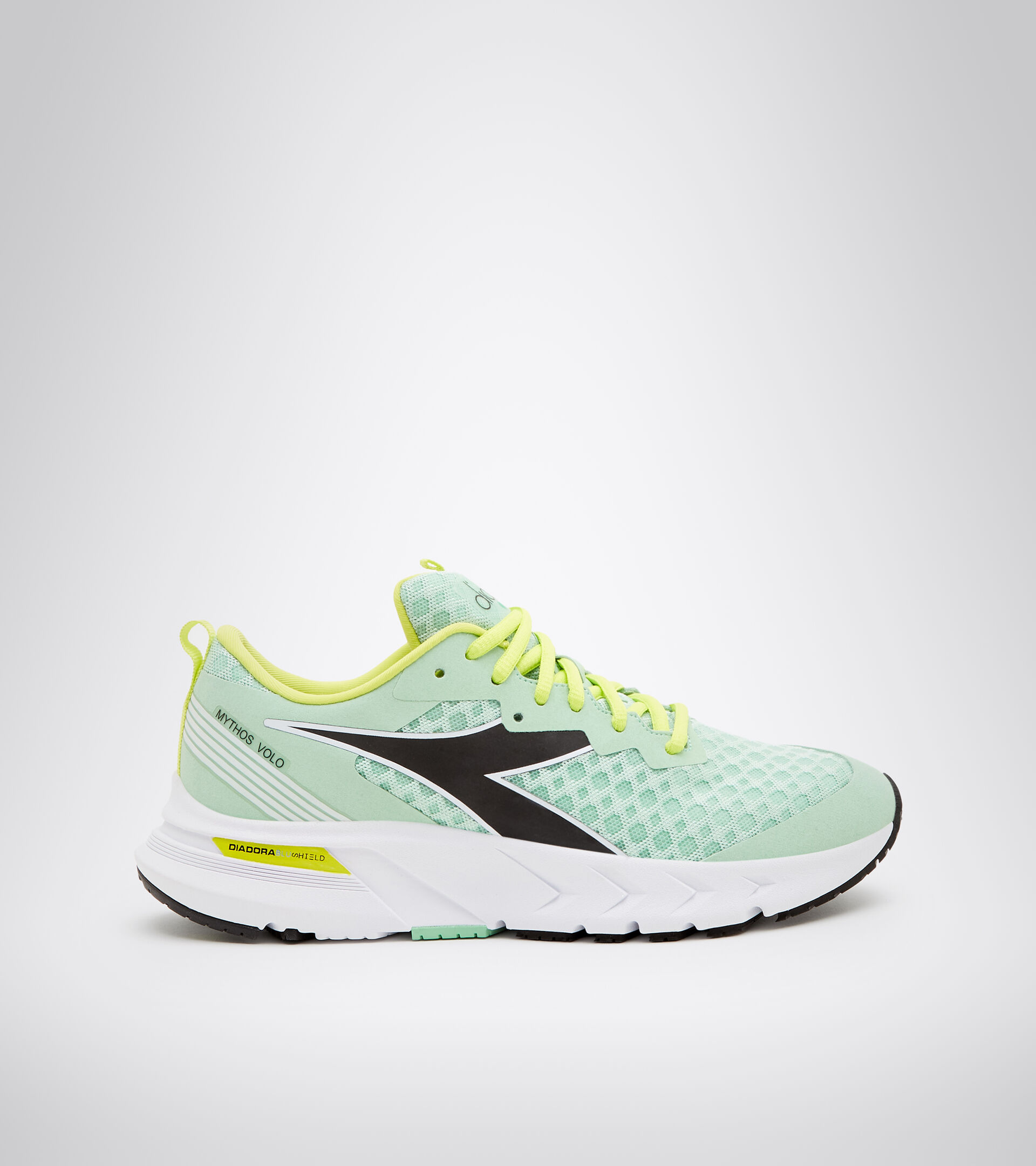 Footwear Sport DONNA MYTHOS BLUSHIELD VOLO W VRDE FRESNO/NGRO/MANANTIALES D Diadora