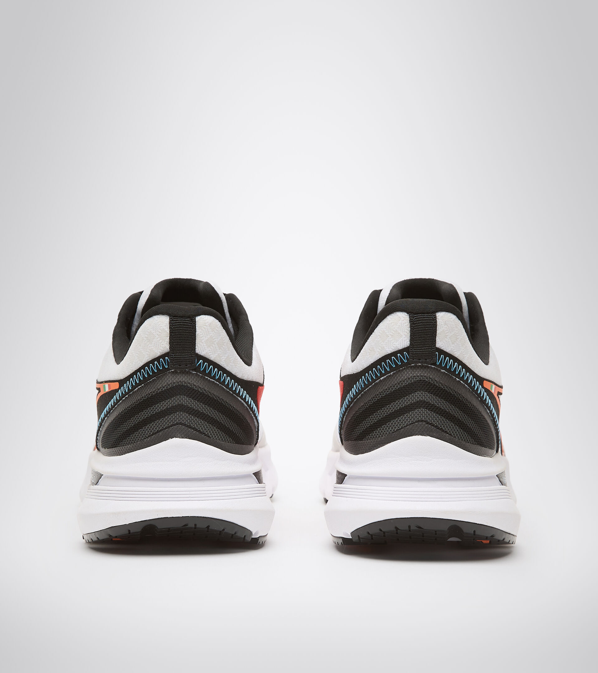 Scarpa da running - Uomo MYTHOS BLUSHIELD VOLO 2 BIANCO/NERO/ARANCIO VERMIGLIO - Diadora