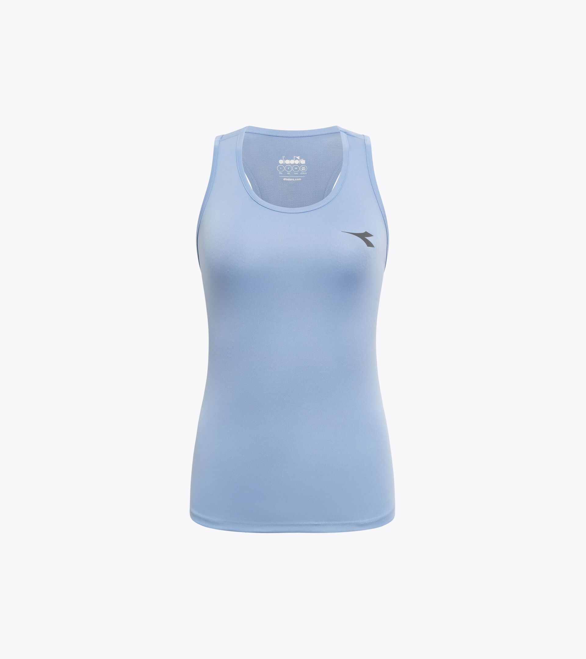 Camiseta sin mangas de running - Mujer
 RUN TANK W CIELO INFINITO - Diadora