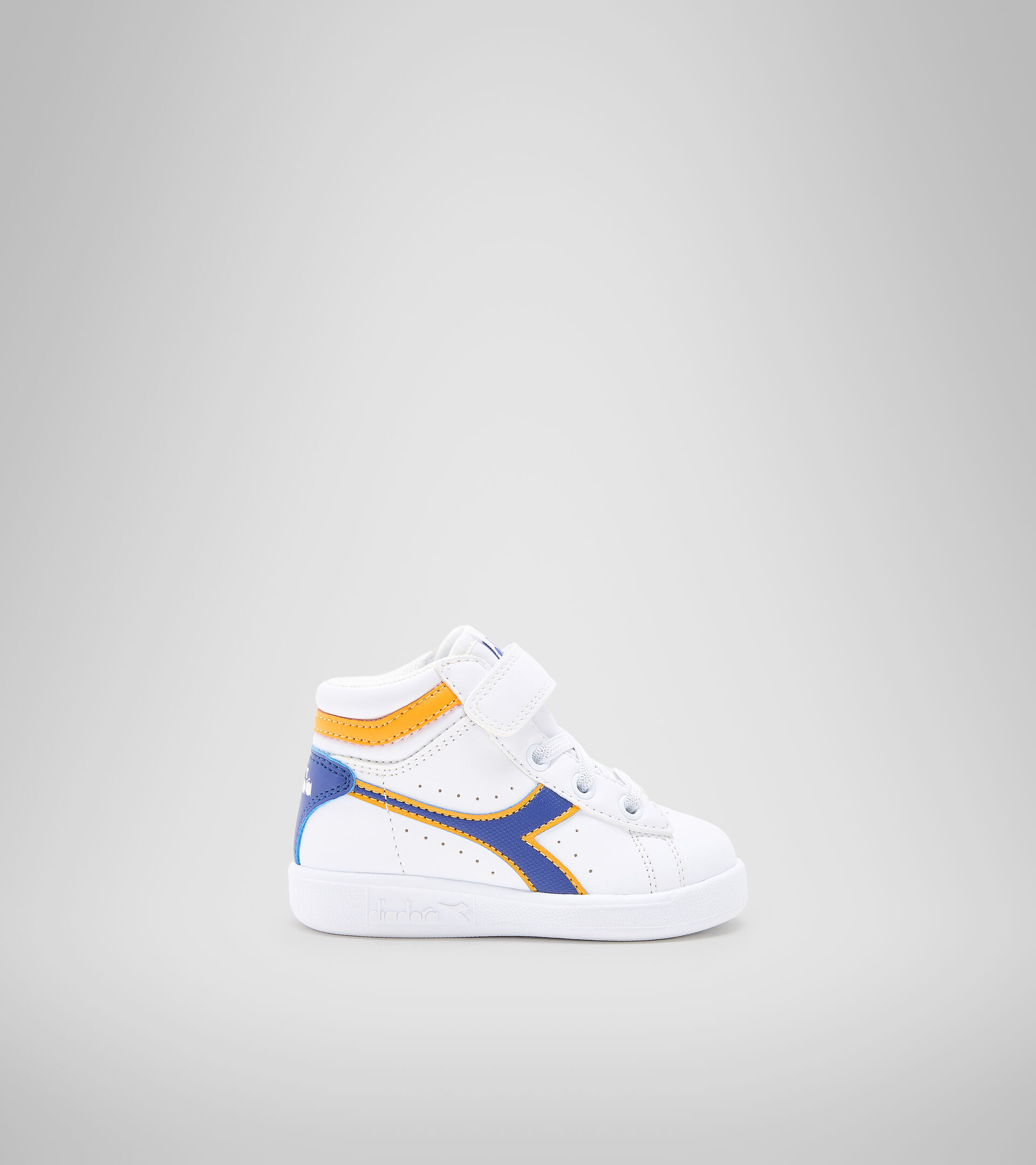 Sports shoes - Toddlers 1-4 years GAME P HIGH TD WHITE/BLUE QUARTZ - Diadora