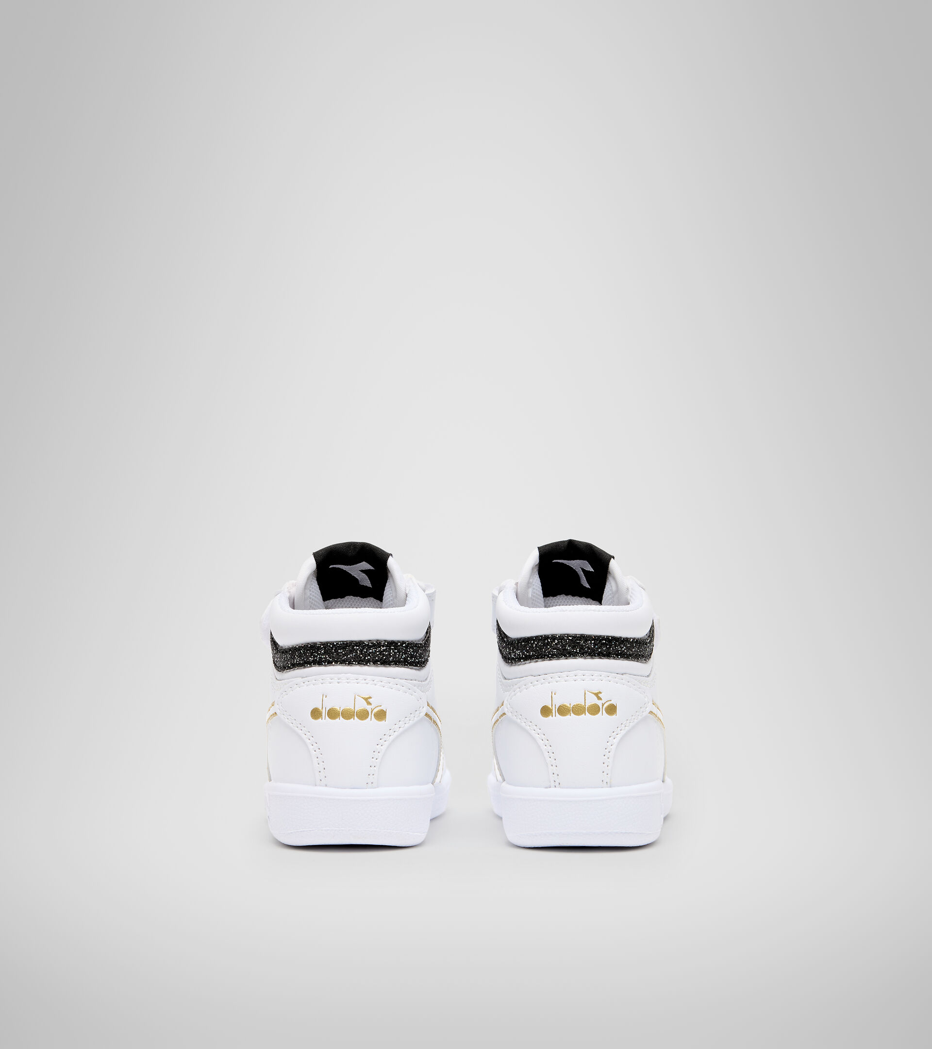 Chaussures de sport - Bambins 1-4 ans GAME P HIGH GIRL TD BIANCO/NERO/ORO - Diadora