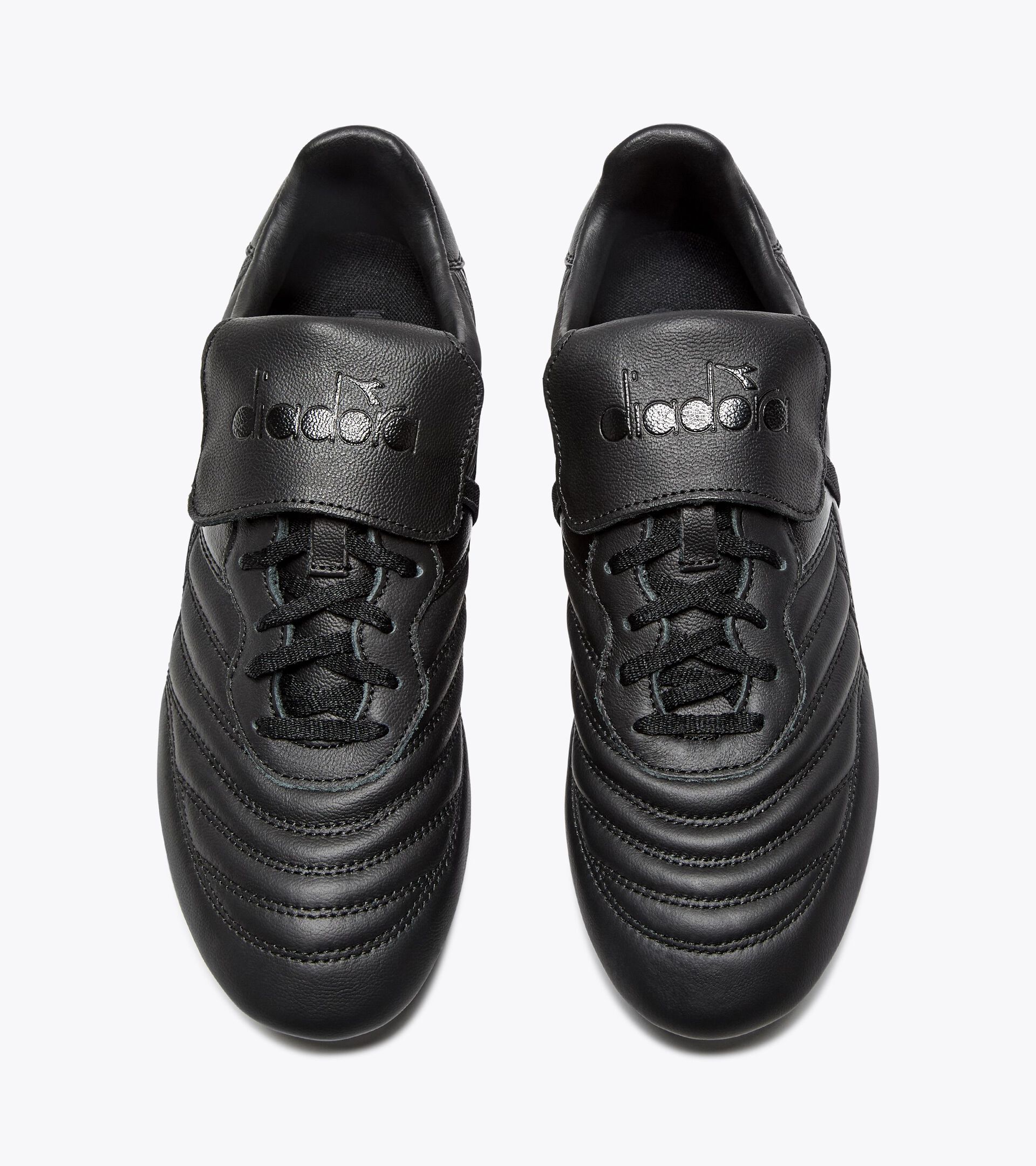 Calcio boots for firm ground - Men's BRASIL LT T MDPU BLACK/BLACK - Diadora