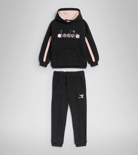 JG.HD TRACKSUIT TWINKLE, BLACK Tracksuit - Kids JG.HD TRACKSUIT TWINKLE BLACK - Diadora