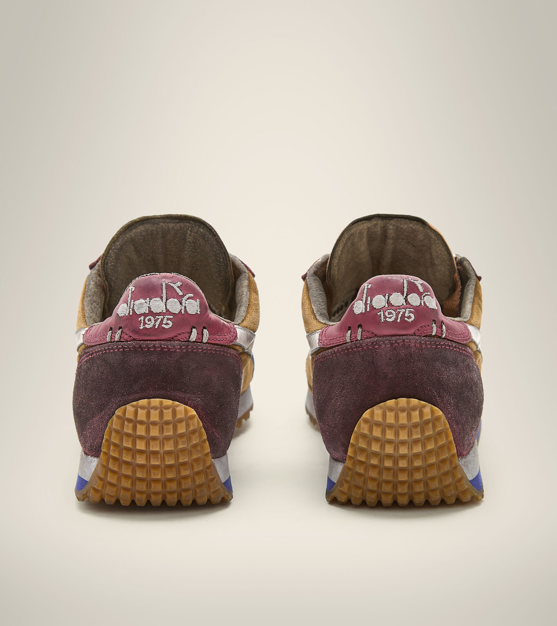 Heritage shoe - Unisex EQUIPE H DIRTY STONE WASH EVO HAZEL BROWN - Diadora
