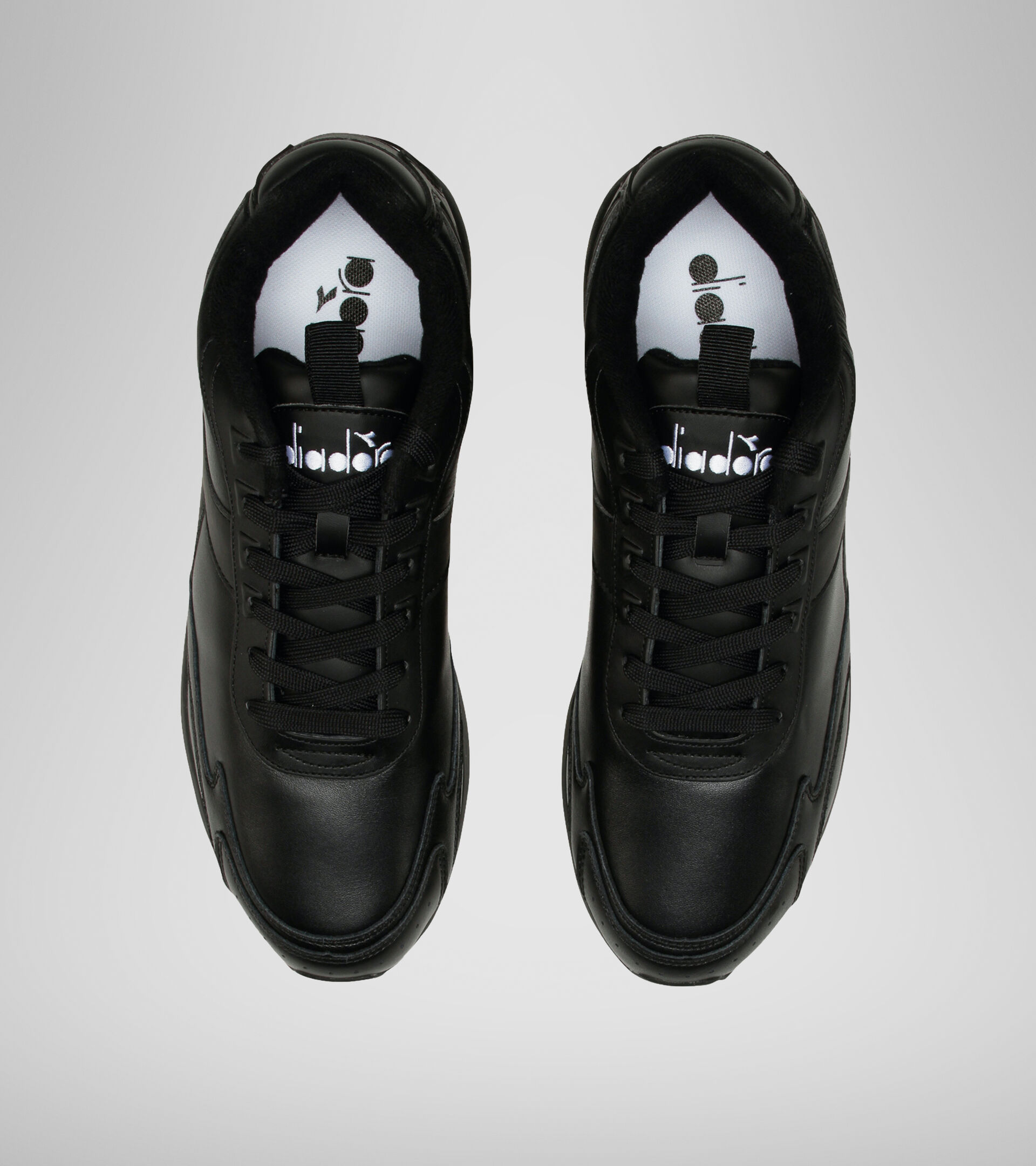 Sports shoe - Unisex DISTANCE 280 LEATHER BLACK /BLACK /BLACK - Diadora