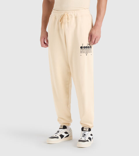 Cotton sports trousers - Unisex PANT MANIFESTO NAVAJO BEIGE - Diadora