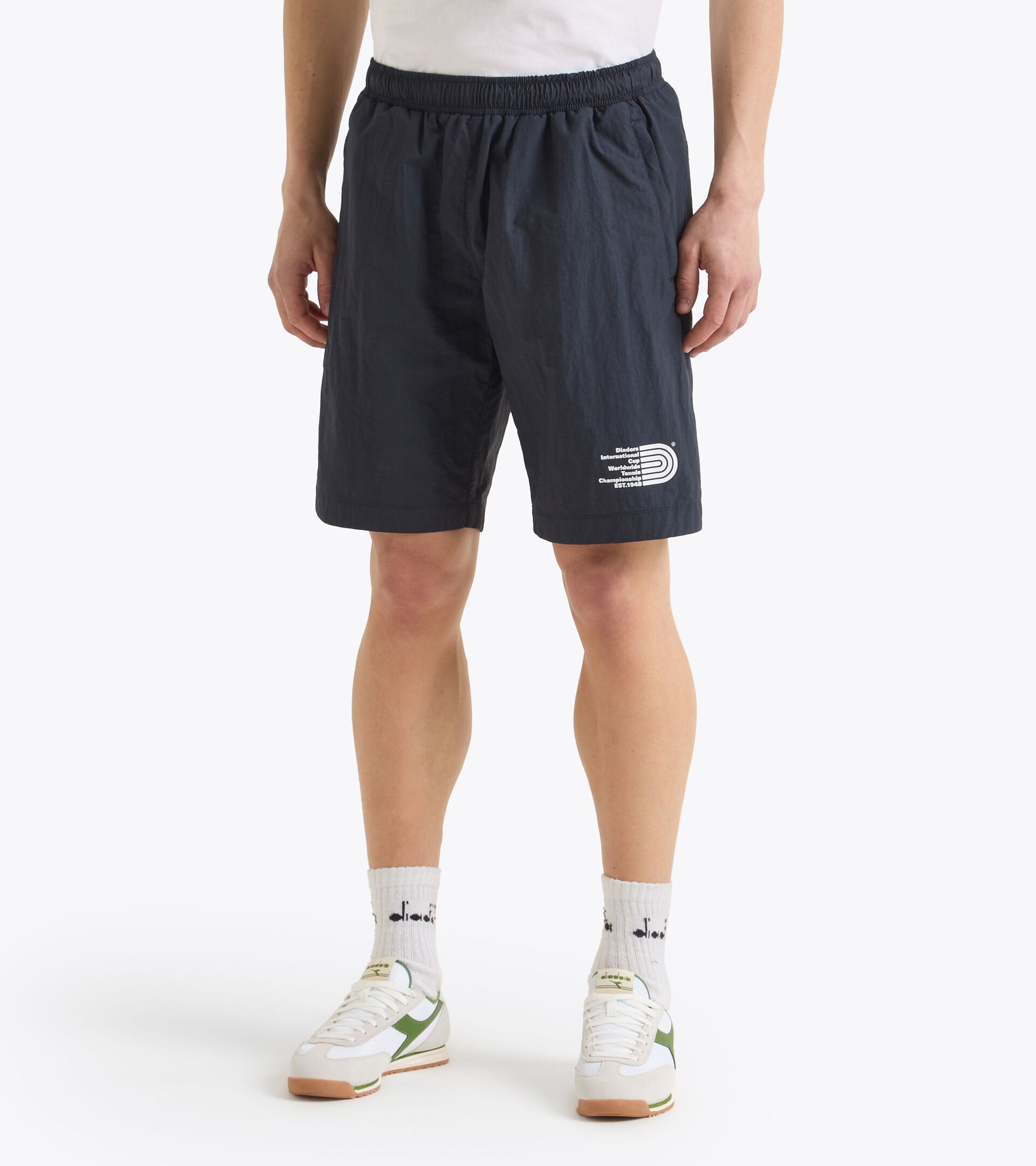 Bermuda shorts - Cross category - All-gender BERMUDA SPORT BLUE DENIM - Diadora