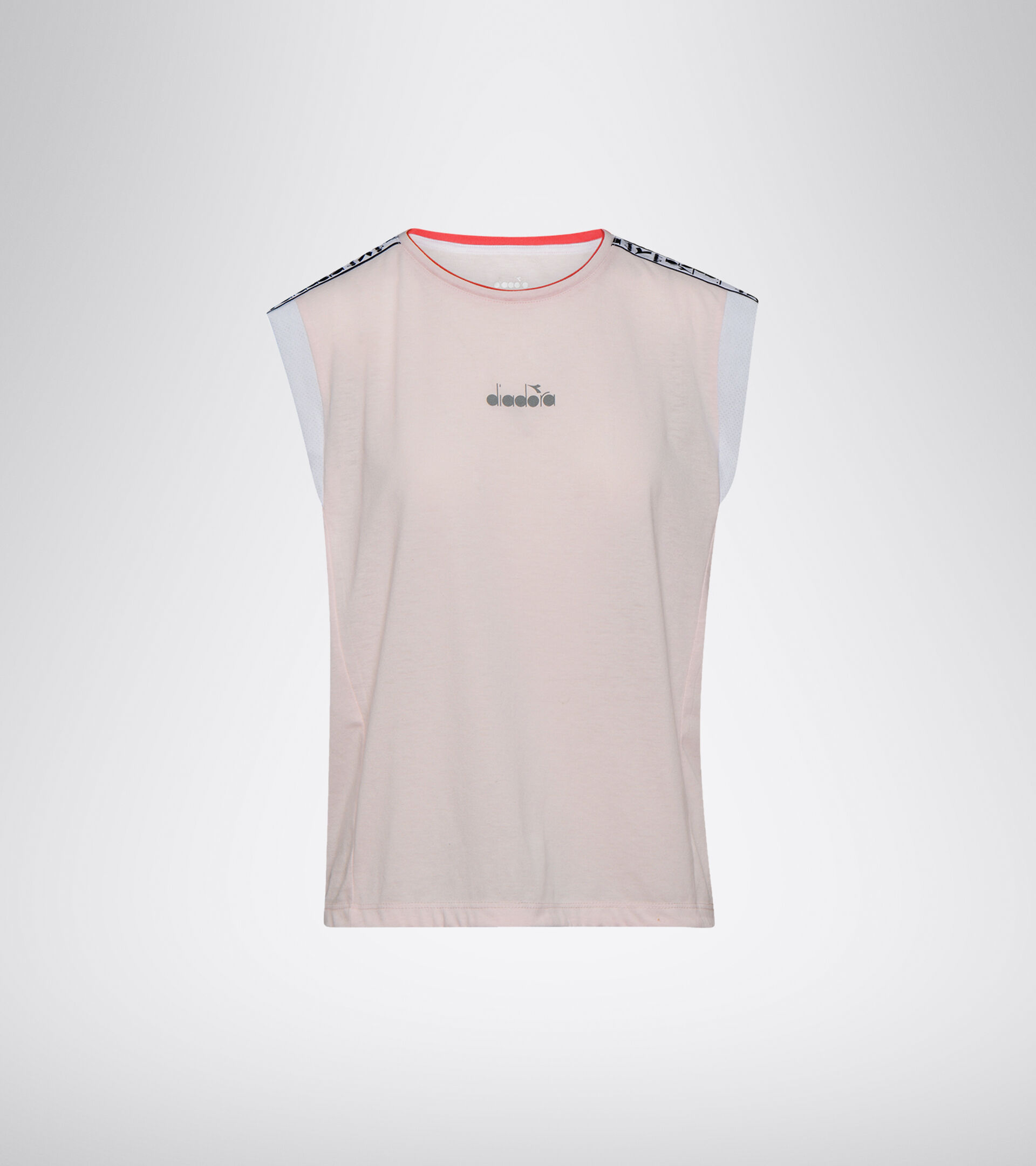 T-shirt de running - Femme L. SS T-SHIRT BE ONE ROSE TIMIDE - Diadora