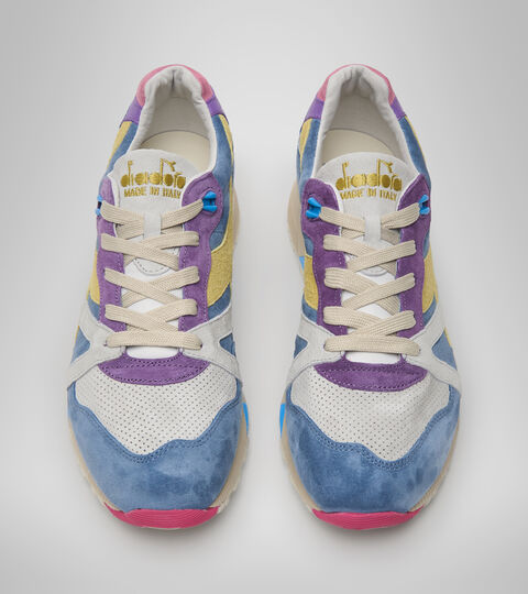 N9000 TRIVIAL PURSUIT, BLUE ASH Made in Italy Sportswear Shoe - Unisex N9000 TRIVIAL PURSUIT BLUE ASH - Diadora