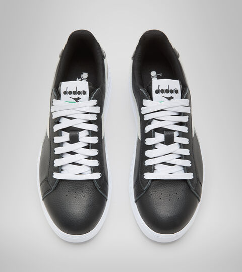 GAME STEP PREMIUM TUMBLED LEATHER, NOIR/NOIR Chaussures de sport - Femme GAME STEP PREMIUM TUMBLED LEATHER NOIR/NOIR - Diadora