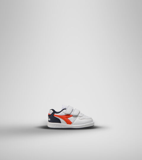 Chaussures de sport - Bambins 1-4 ans PLAYGROUND TD BLANC/ROUGE FIESTA/NOIR IRIS - Diadora