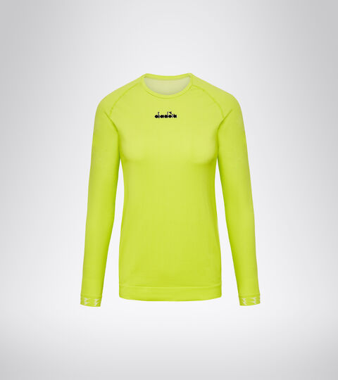 L. LS SKIN FRIENDLY T-SHIRT, GREEN SPRING Italian-made running T-shirt - Women L. LS SKIN FRIENDLY T-SHIRT GREEN SPRING - Diadora