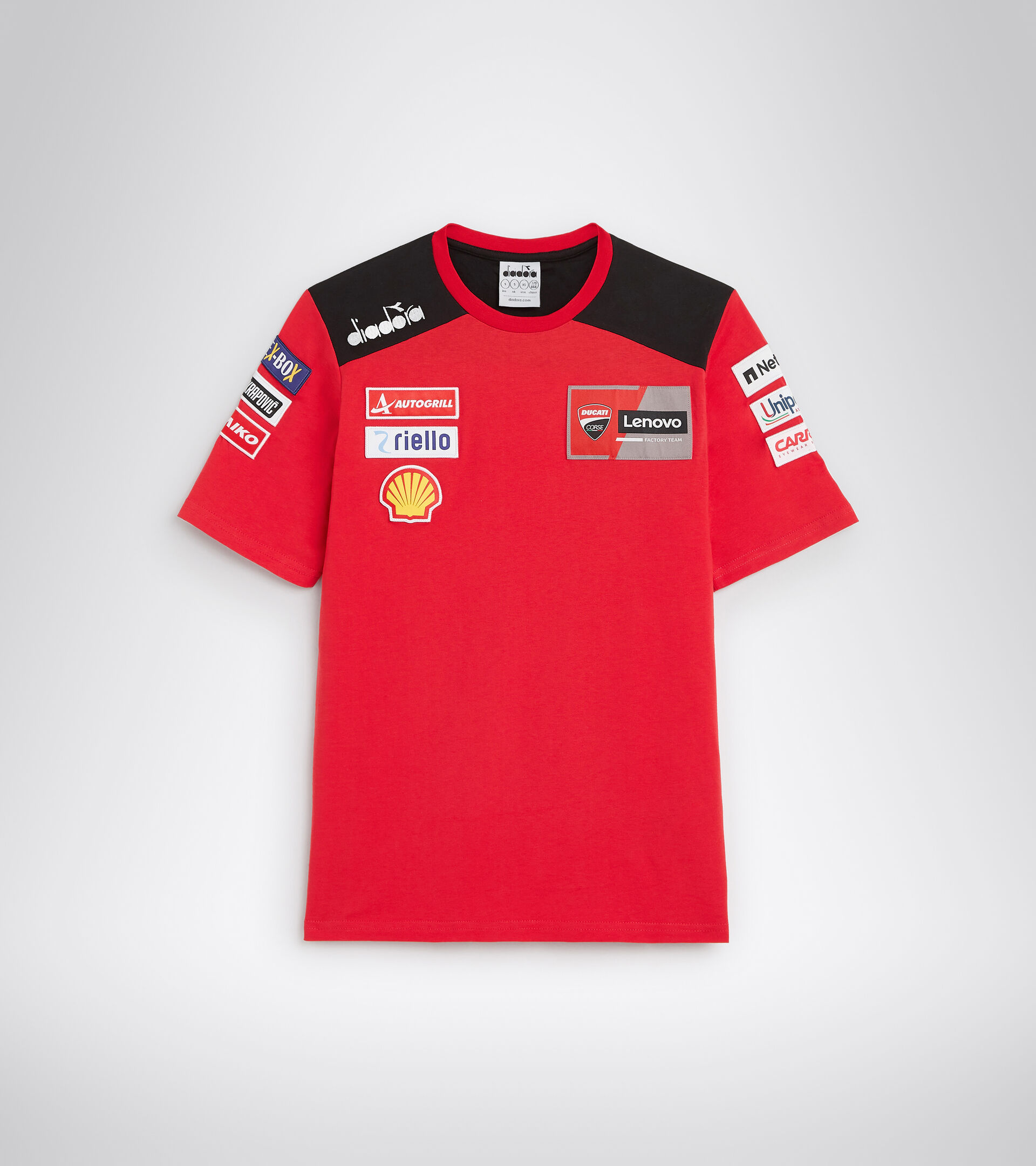 Sporty Ducati 22 MotoGP replica T-Shirt - Men’s
T-SHIRT DUCATI REPLICA MGP22 DUCATI MGP RED/BLACK - Diadora