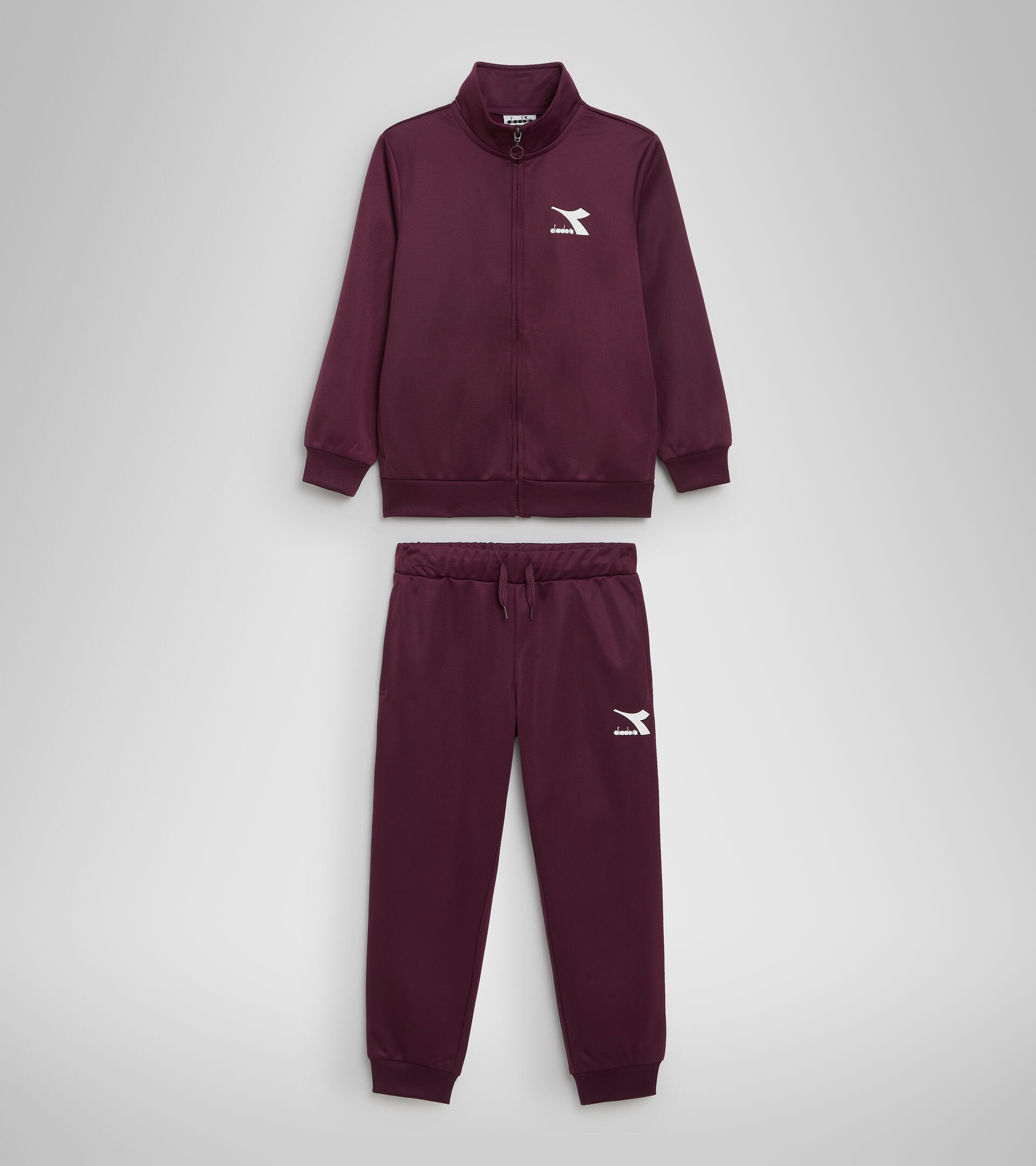 Trainingsanzug - Kinder JU.TRACKSUIT FZ CHROMIA VERNICHTET VIOLETT - Diadora
