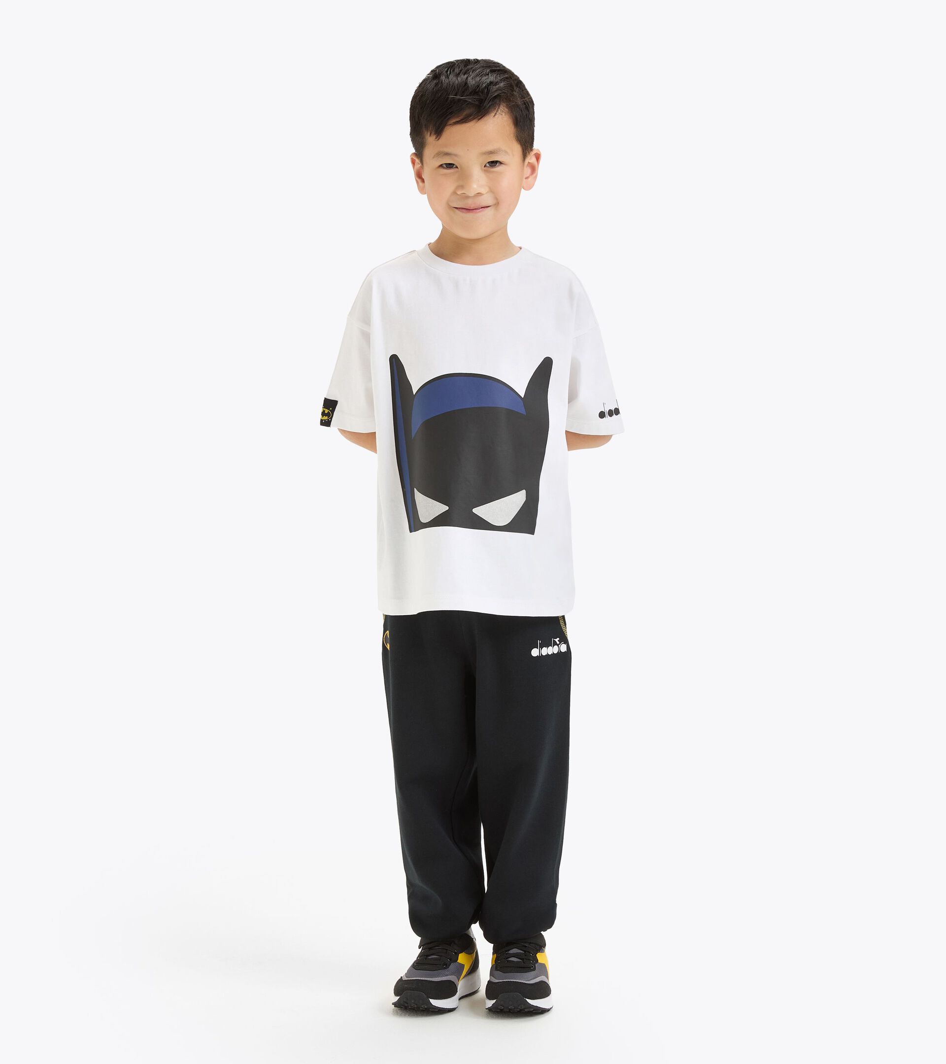 Camiseta superhéroes - Niños y niñas  JU.T-SHIRT SS SUPERHEROES BLANCO VIVO - Diadora