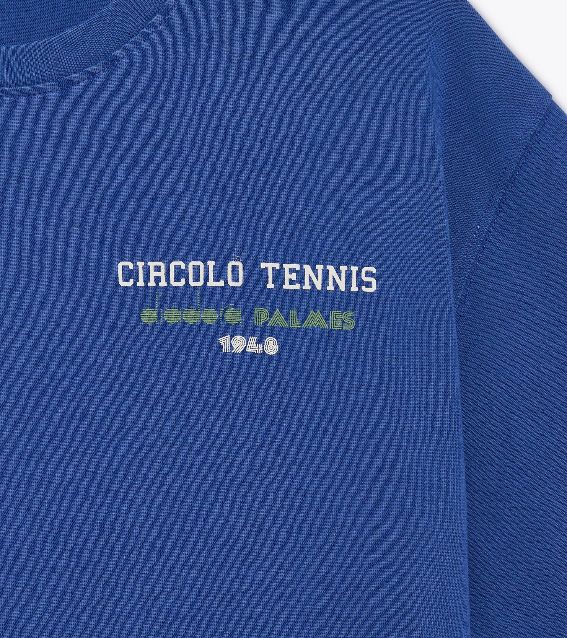 Camiseta Legacy con estampado de archivo - Para todos los géneros
T-SHIRT SS LEGACY II AZUL LIMOGES - Diadora