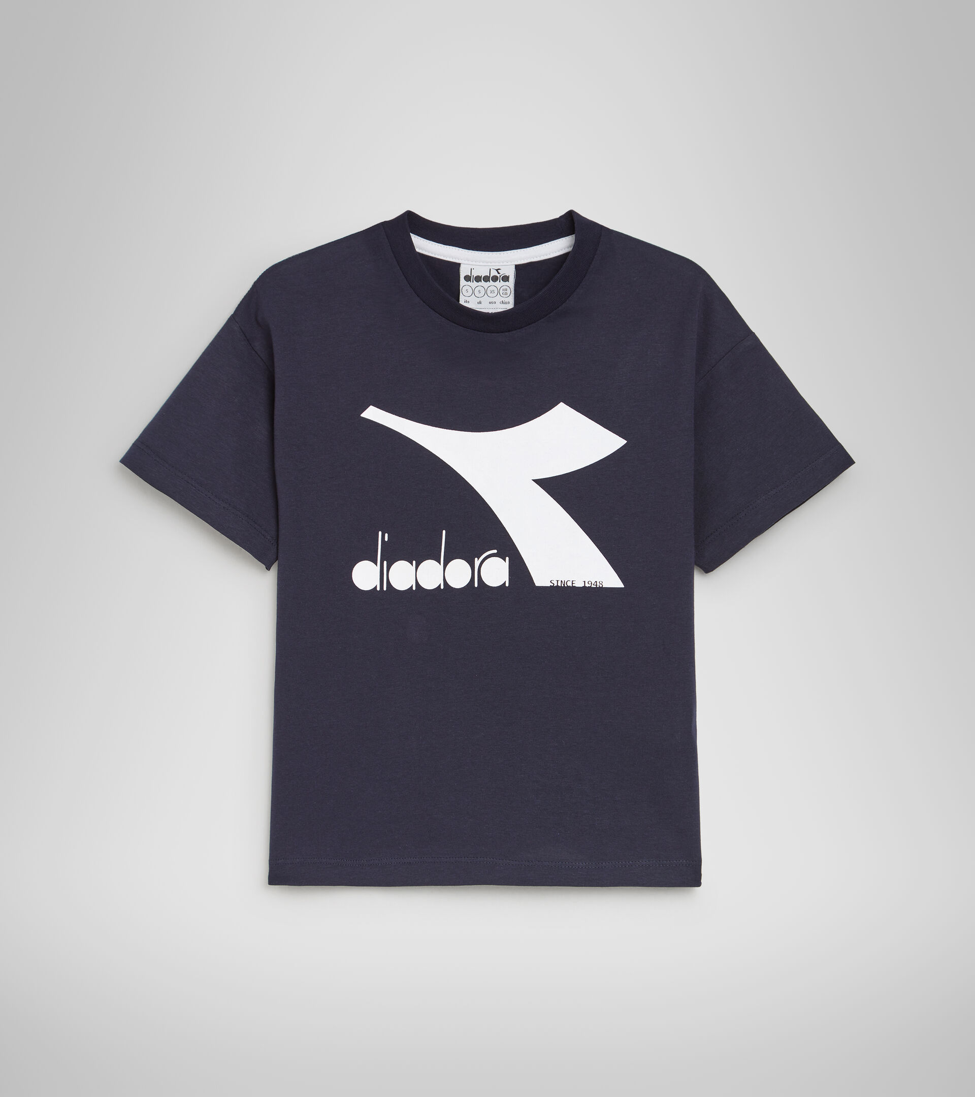 T-shirt de sport junior - Unisexe JU. T-SHIRT SS CHROMIA BLEU CABAN - Diadora