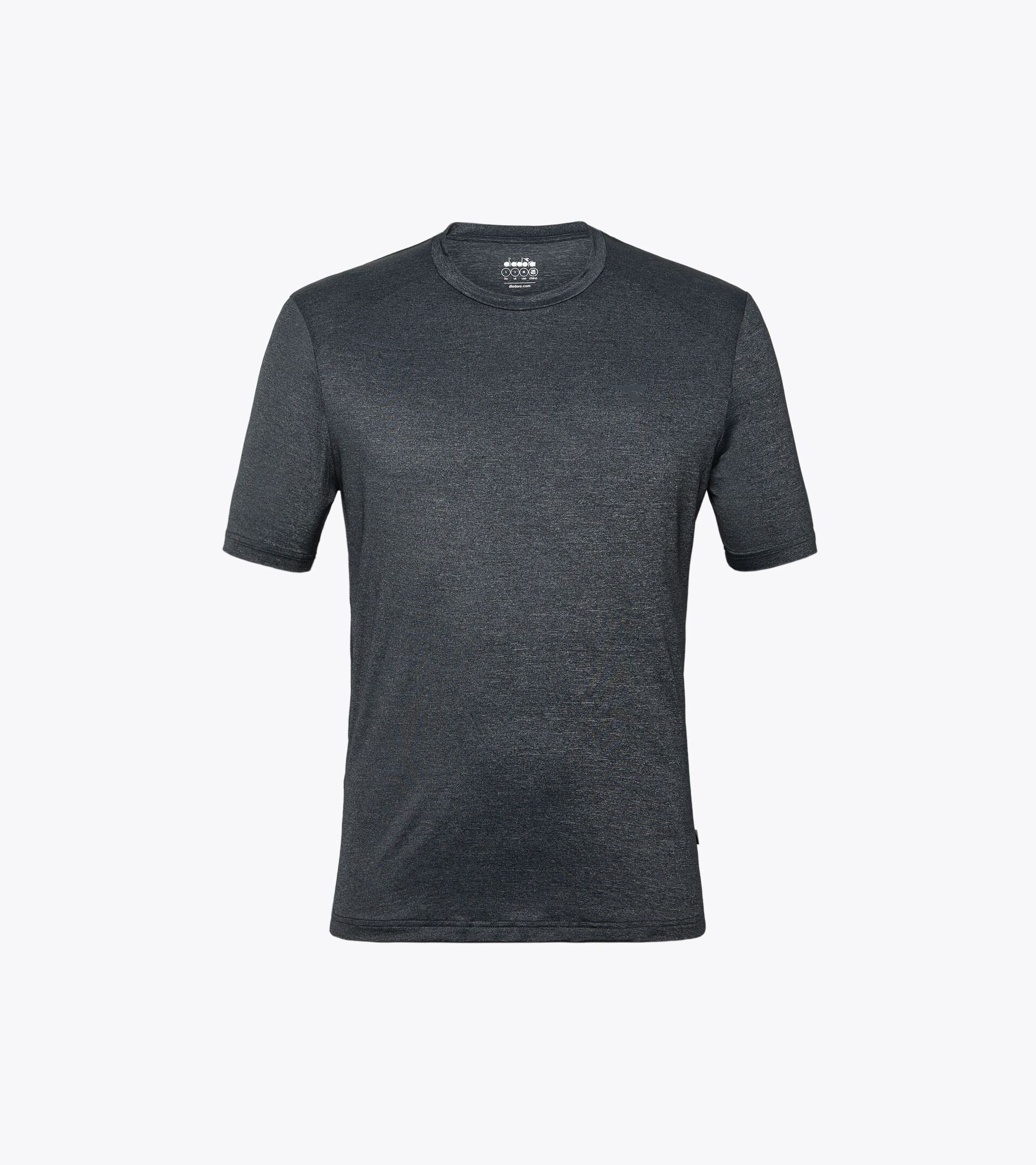 Camiseta de running - Hombre SS T-SHIRT TECH NEGRO - Diadora
