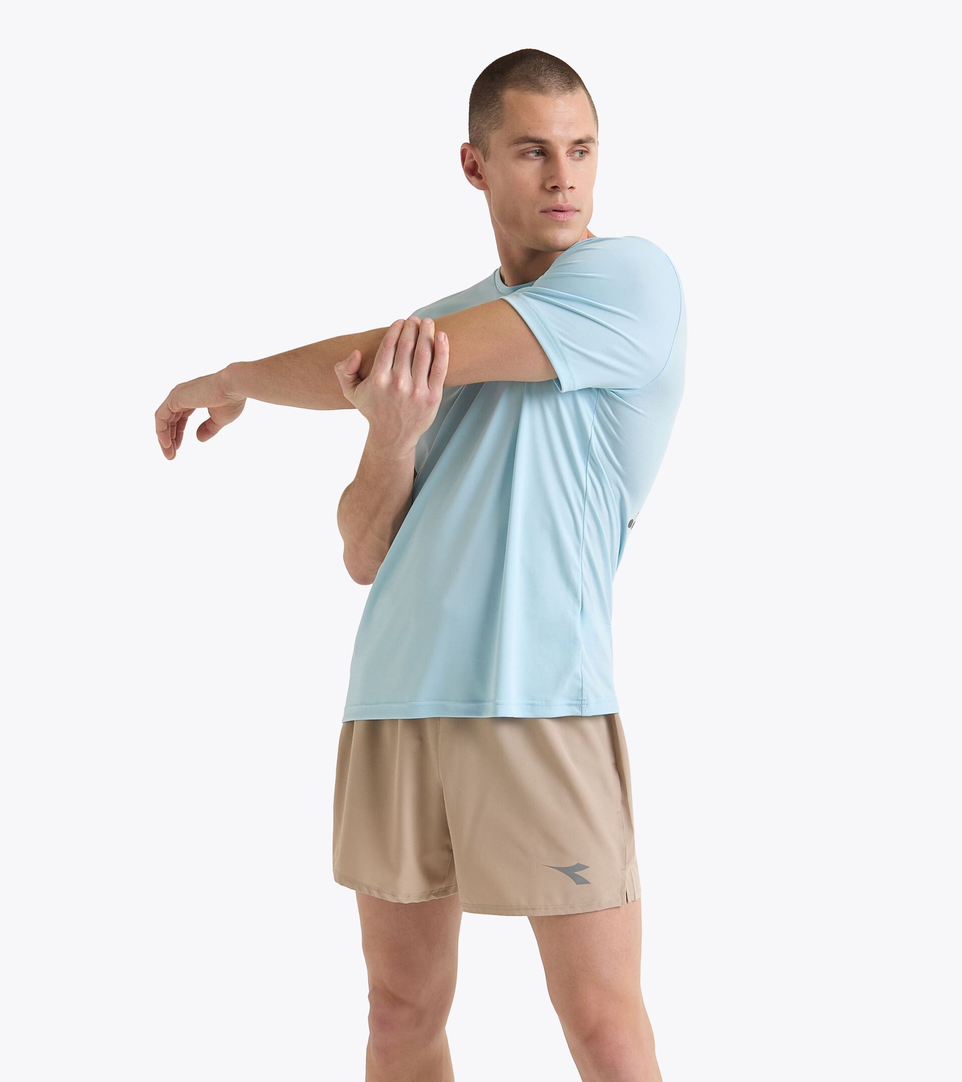 5’’ running shorts - Men’s SHORTS RUN 5 HUMUS - Diadora