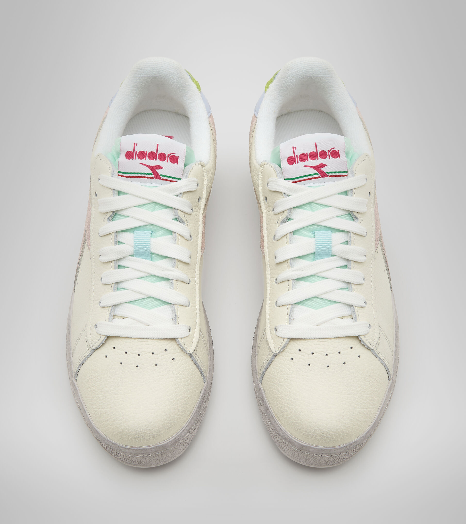 Chaussures de sportswear - Femme GAME L LOW ICONA WN ORCHID TINT/HALOGEN BL/POTPOUR - Diadora