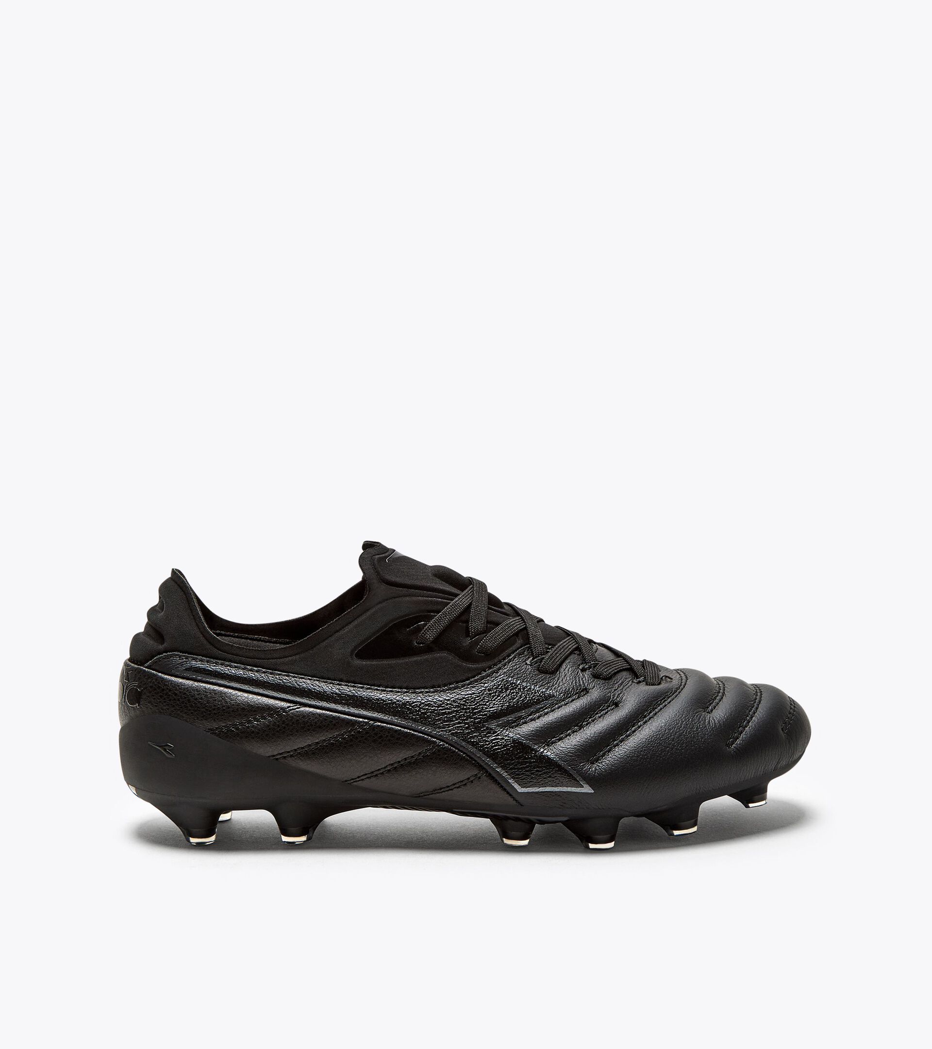 Botas de fútbol para terrenos compactos BRASIL ELITE TECH LPX NEGRO - Diadora