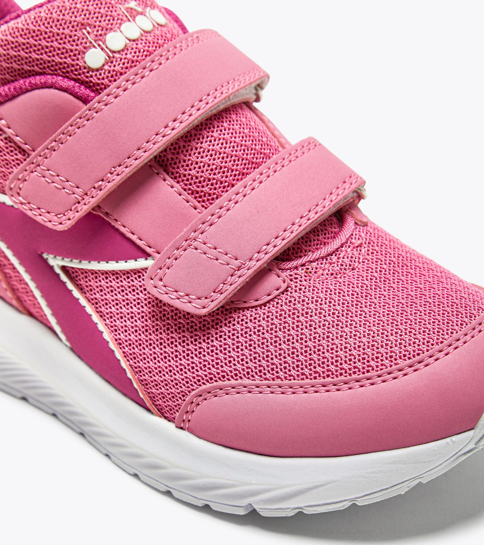 Junior running shoes - Gender Neutral FALCON 3 JR V AURORA PINK/ROSE VIOLET - Diadora