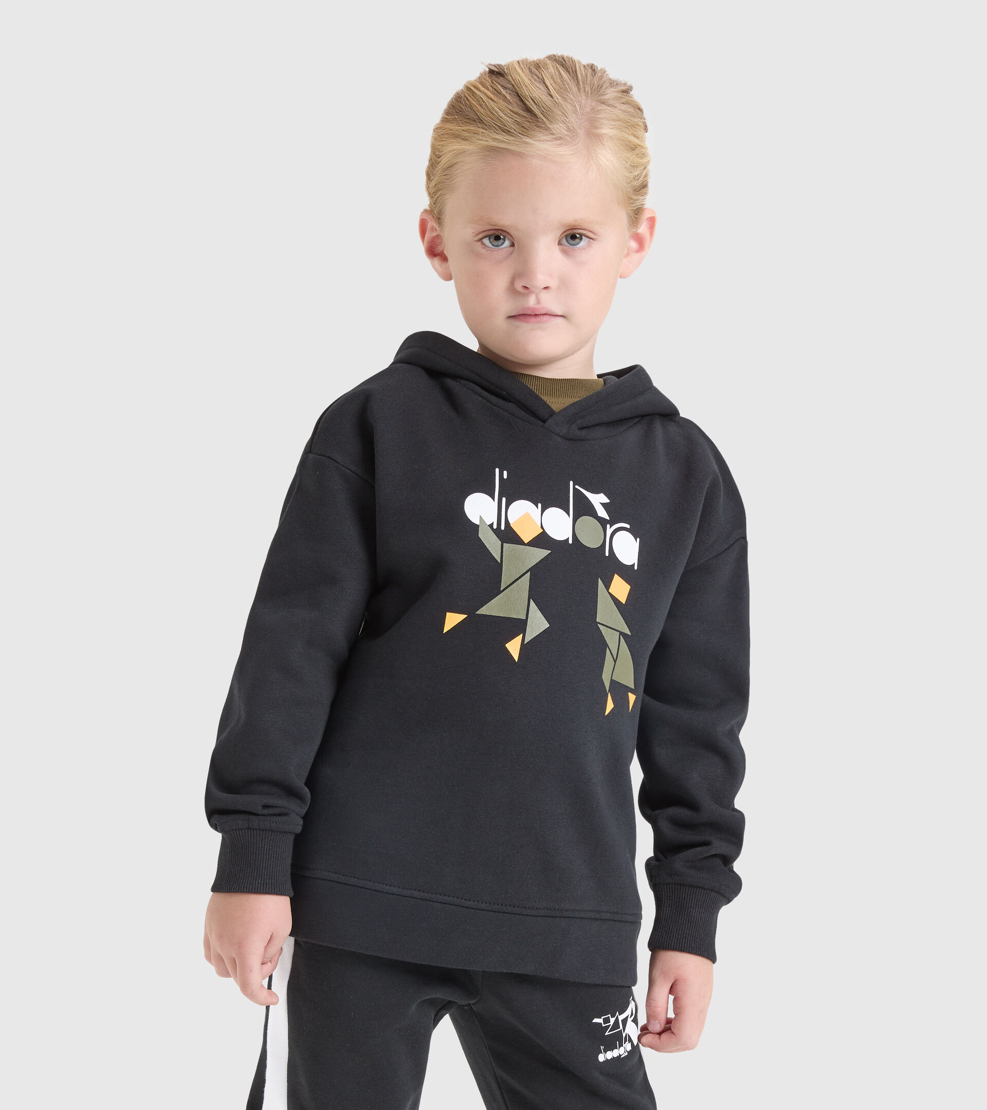 Sudadera con capucha - Niños JB.HOODIE SWEAT TWISTER NEGRO - Diadora