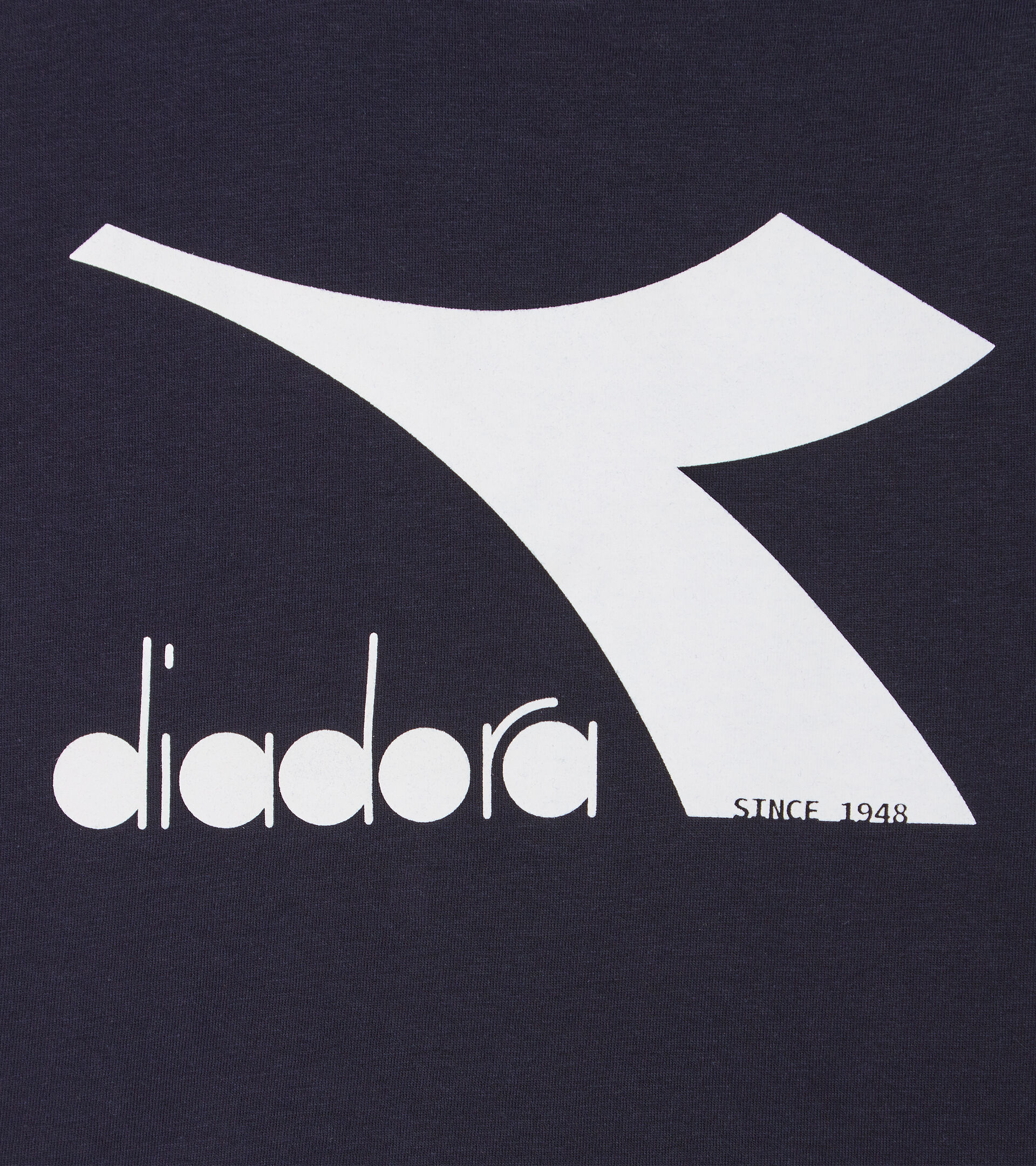 Junior sports T-shirt - Unisex JU. T-SHIRT SS CHROMIA CLASSIC NAVY - Diadora