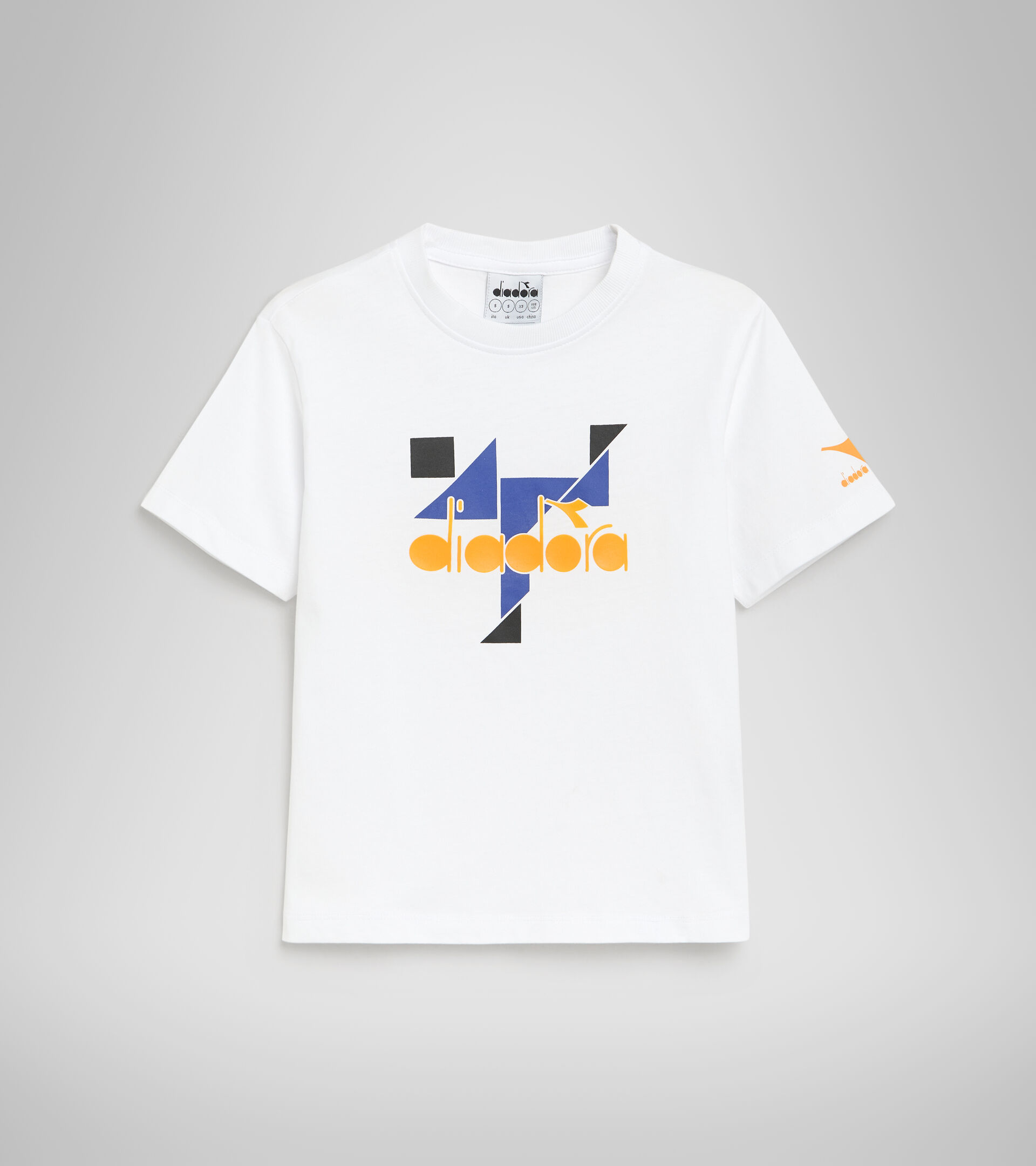 Sports T-shirt - Kids JB.T-SHIRT SS TWISTER OPTICAL WHITE - Diadora