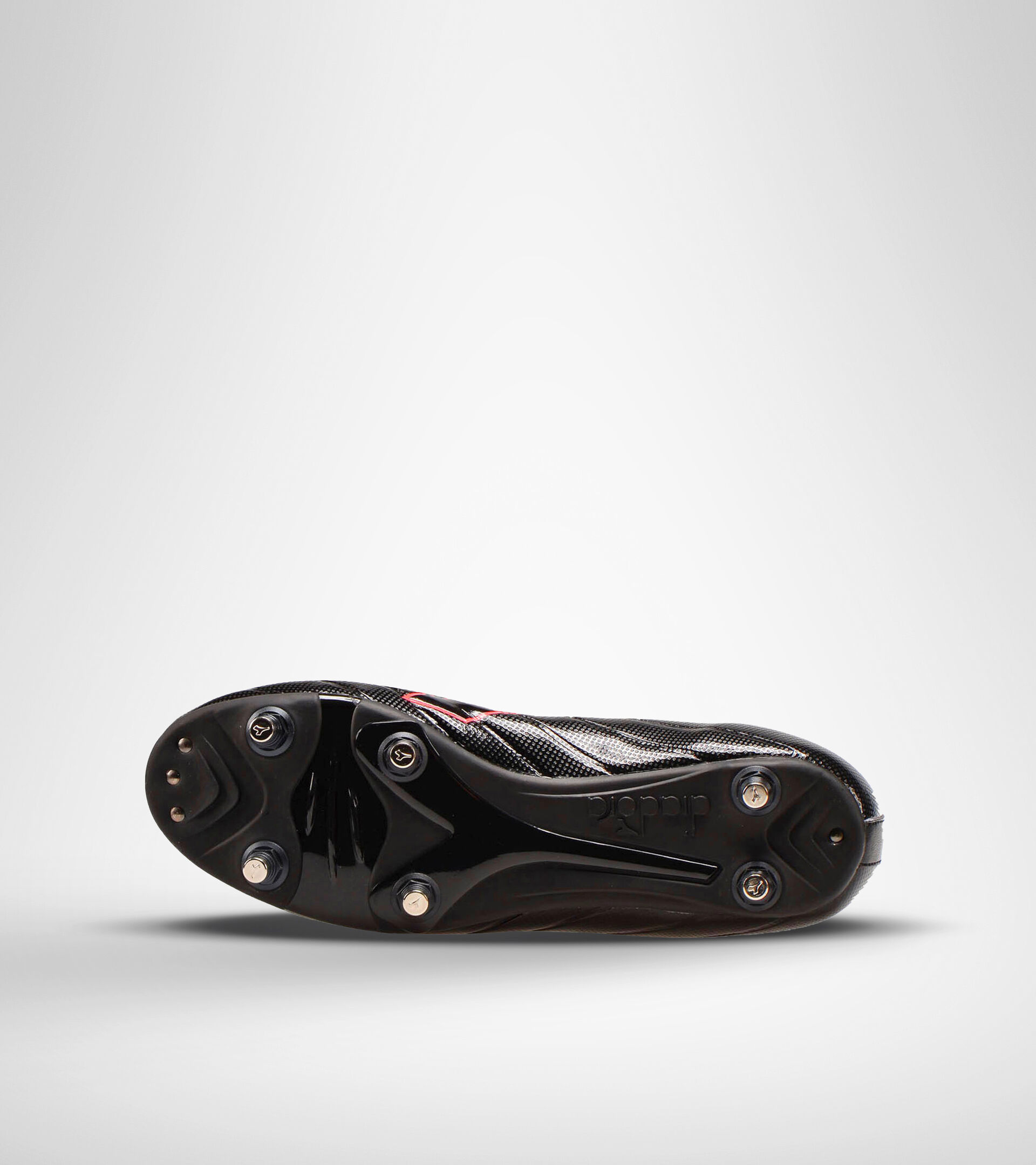 Wet ground football boot BRASIL ELITE R SC BLACK/RED FLUO - Diadora