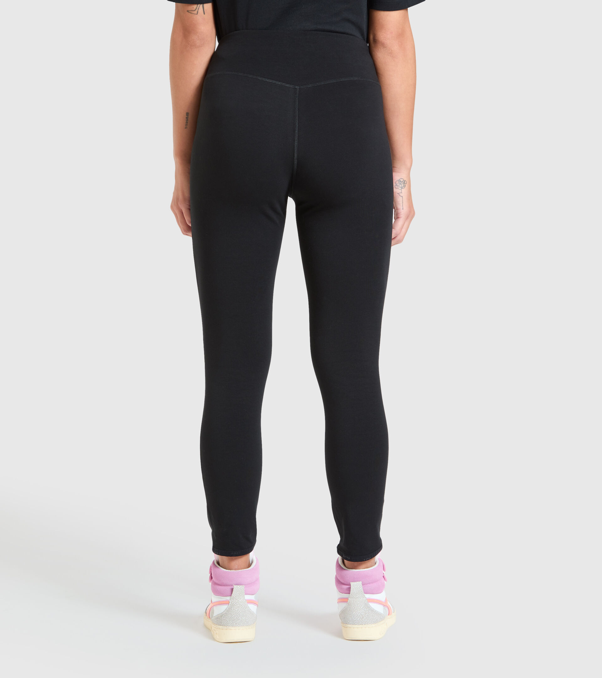 Sports leggings - Women L. LEGGINGS URBANITY BLACK - Diadora