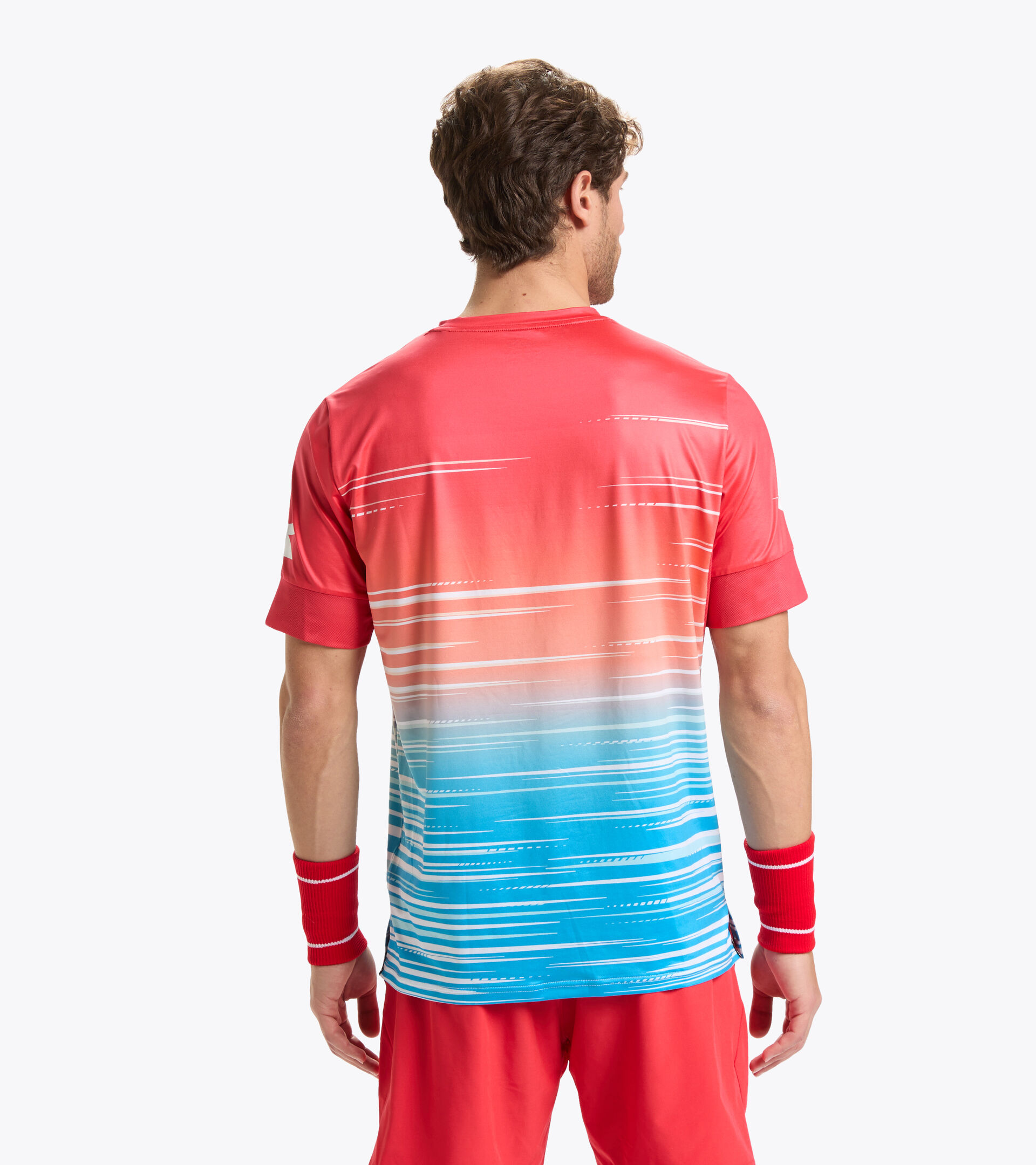 Tennis T-shirt - Men SS T-SHIRT ICON LAGUNA SUNRISE - Diadora