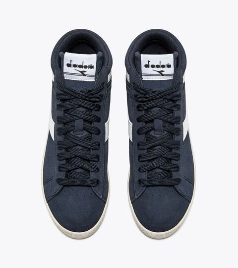 GAME L HIGH SUEDE WAXED, BLUE DENIM Sporty sneakers - All-Gender GAME L HIGH SUEDE WAXED BLUE DENIM - Diadora