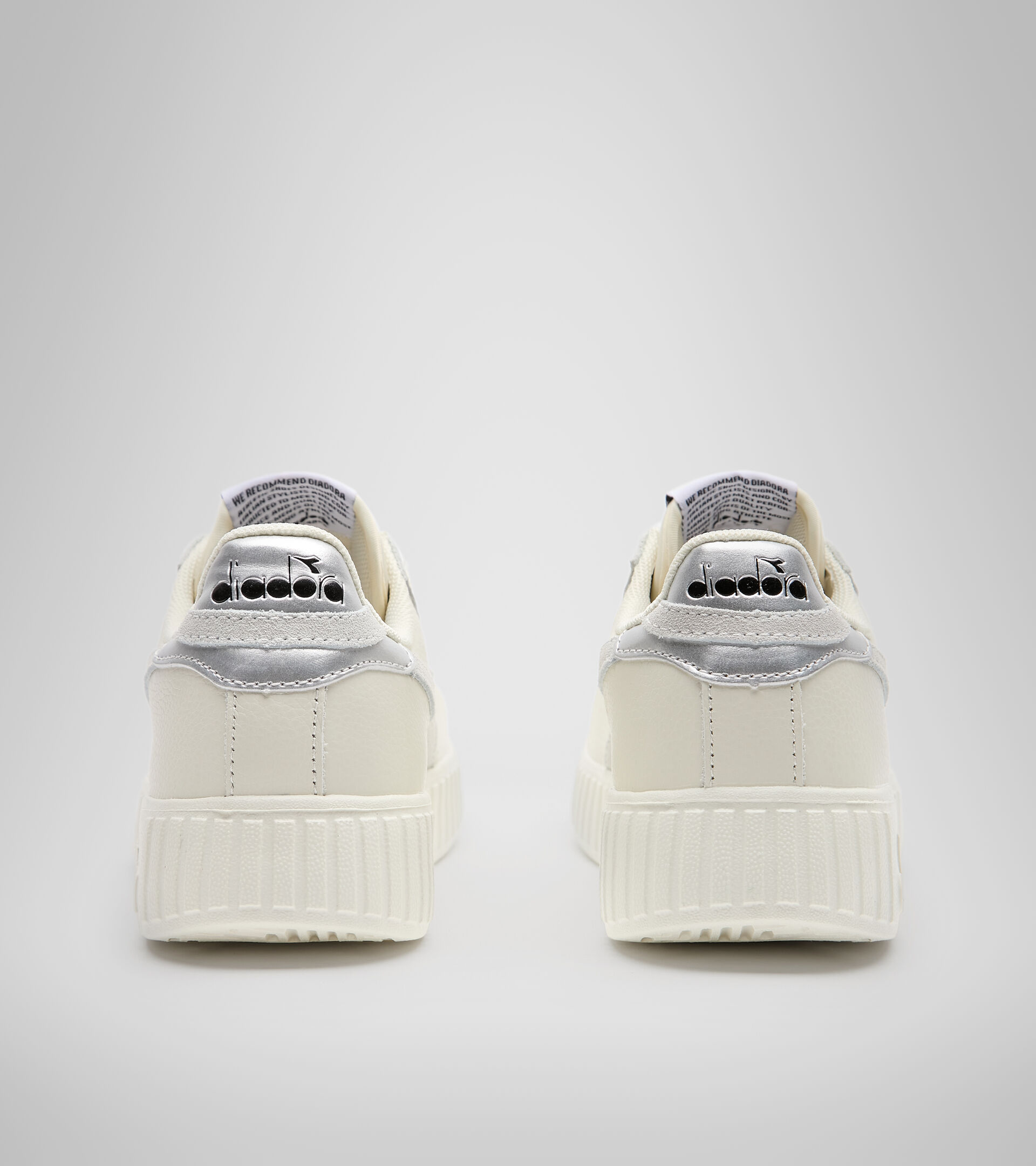Sports shoes - Women GAME STEP PREMIUM TUMBLED LEATHER WHITE - Diadora