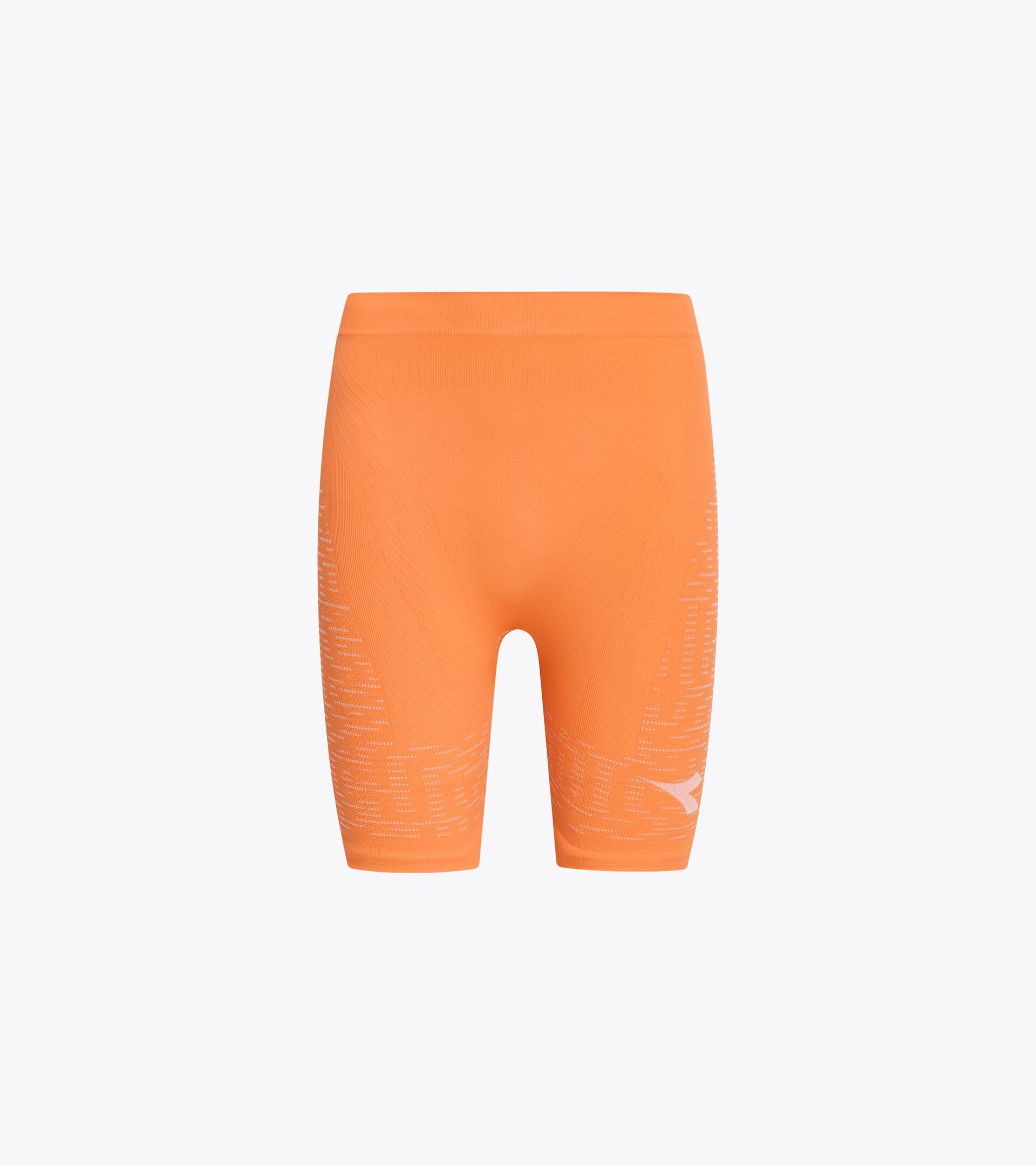 Technical shorts for temperature control - Running - Men’s STRATOUNO HALF-TIGHT ORANGE NECTARINE - Diadora