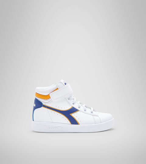 Sportschuh - Kinder 4-8 Jahren GAME P HIGH PS WEISS/BLAU QUARZ - Diadora
