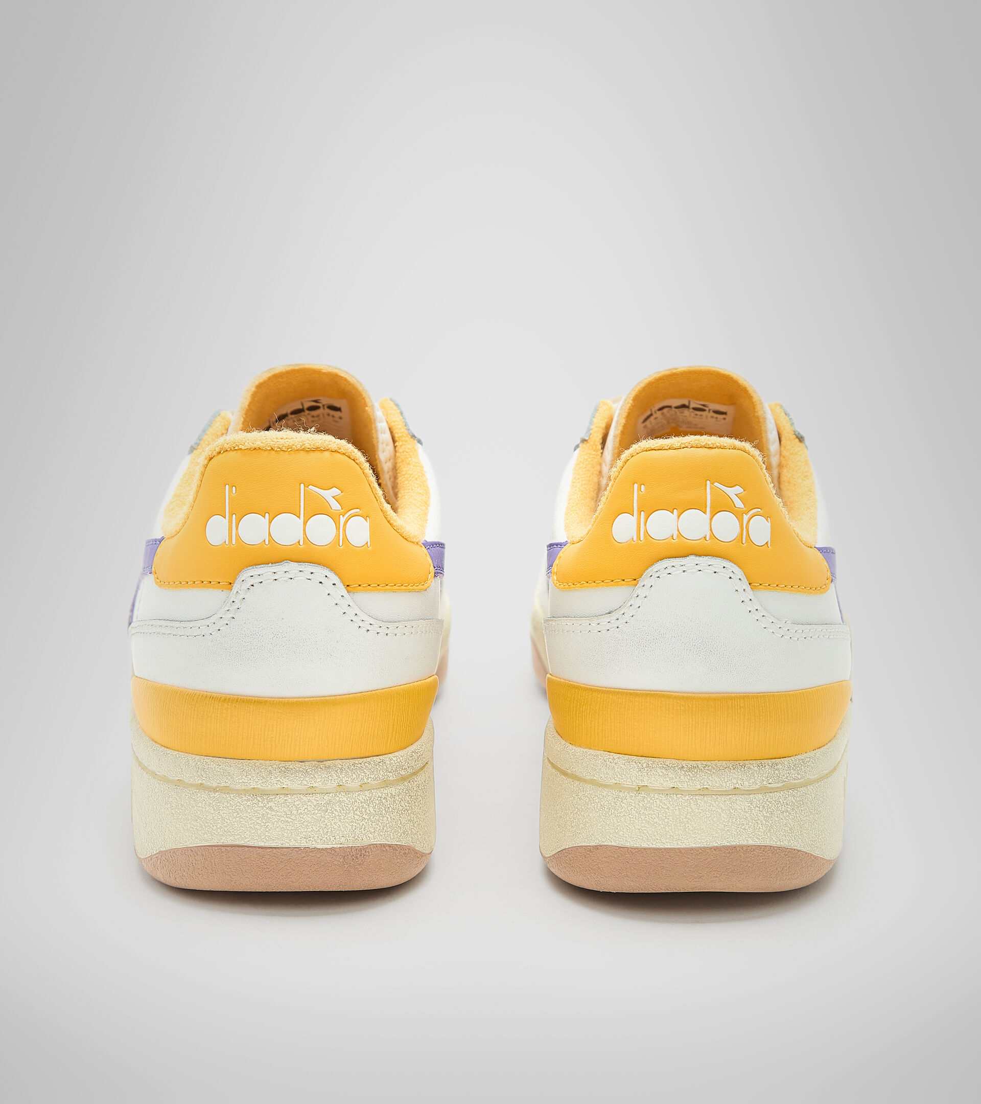 Sports shoes - Men  DAVIS LEATHER WHITE/BEESWAX - Diadora