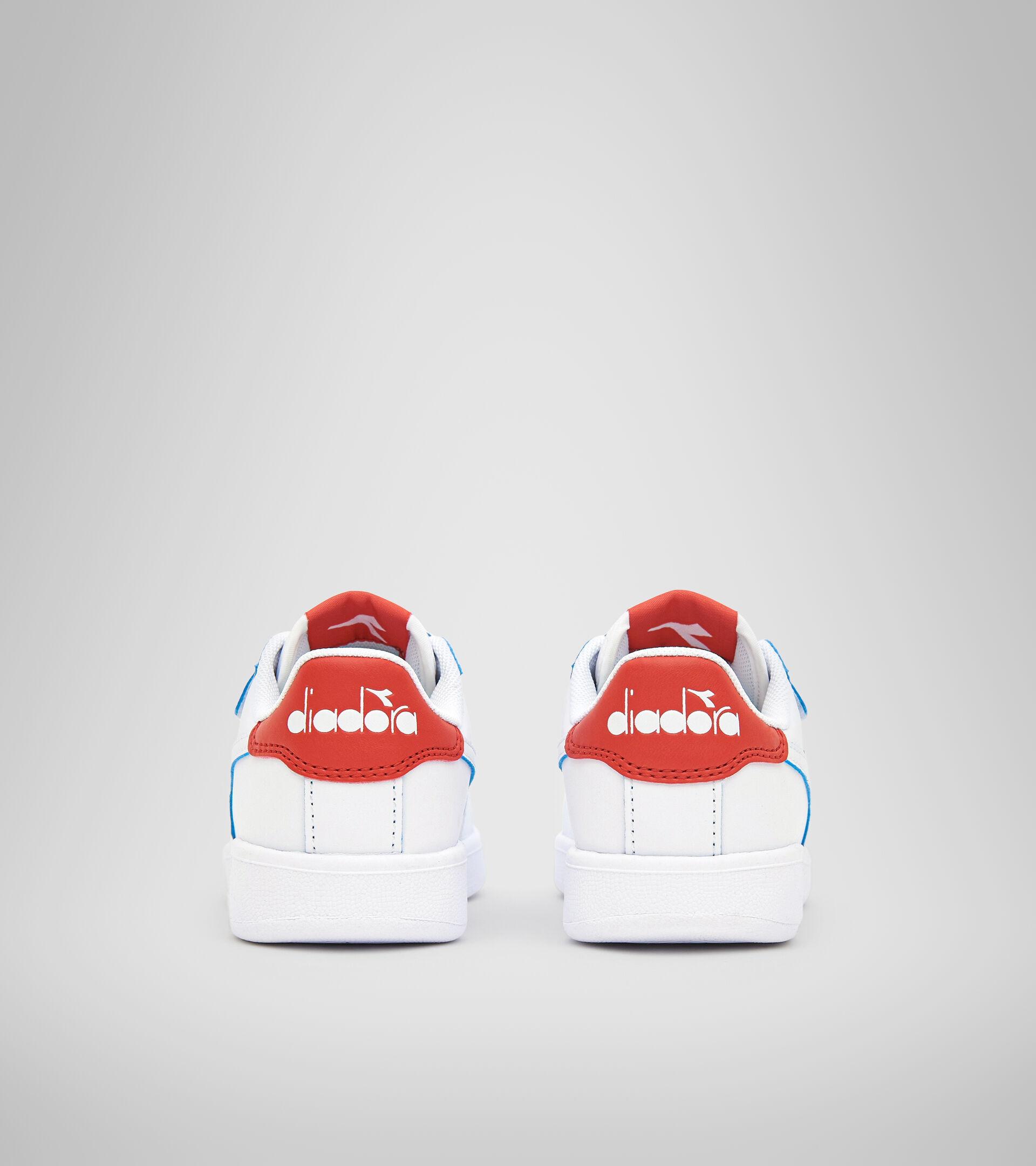 Sports shoes - Kids 4-8 years GAME P SMASH PS WHITE/AURORA RED - Diadora