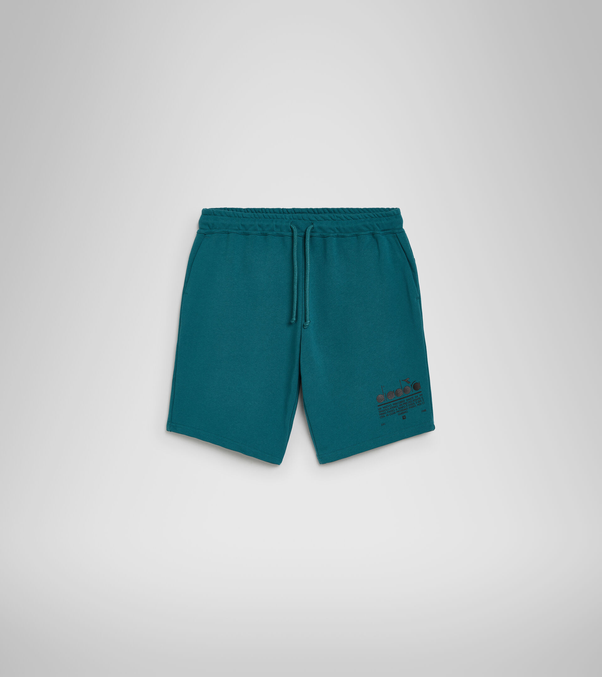 Cotton shorts - Unisex BERMUDA MANIFESTO BLUE PACIFIC - Diadora