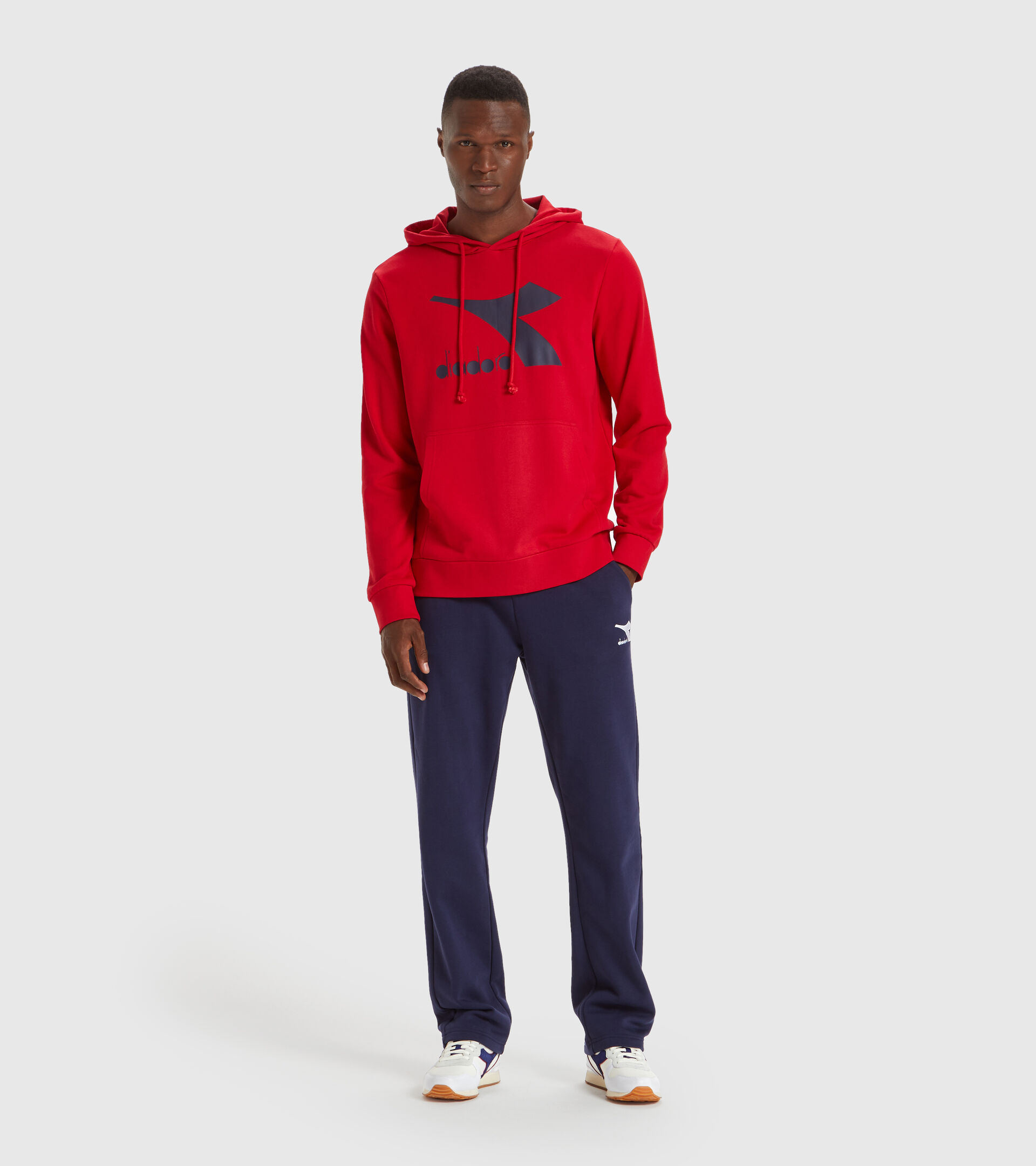 Hoodie - Herren HOODIE BIG LOGO TANGOROT - Diadora