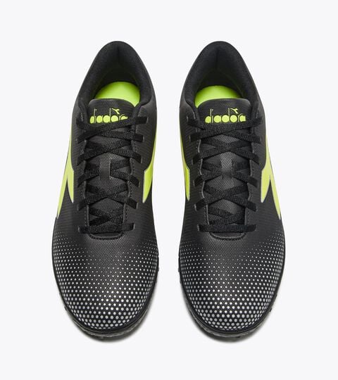 PICHICHI 7 TFR, BLACK/YELLOW FL DD/SILVER Calcio boots for synthetic ground - Men's PICHICHI 7 TFR BLACK/YELLOW FL DD/SILVER - Diadora