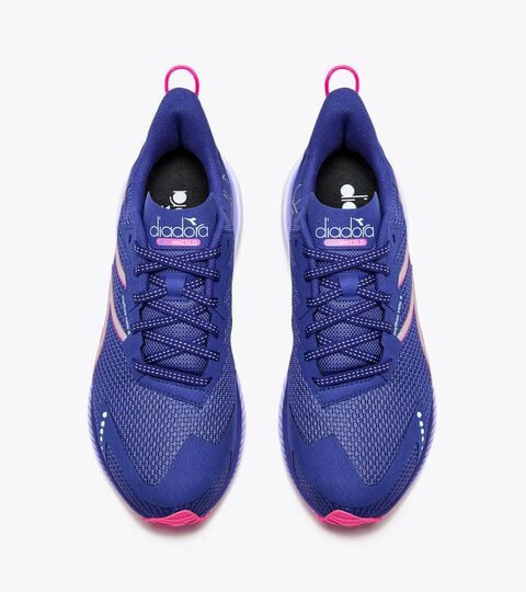 MYTHOS BLUSHIELD VOLO 4 W, KLEMATISBLAU/WEISS Laufschuh - Stabilität und Leichtigkeit - Damen MYTHOS BLUSHIELD VOLO 4 W KLEMATISBLAU/WEISS - Diadora