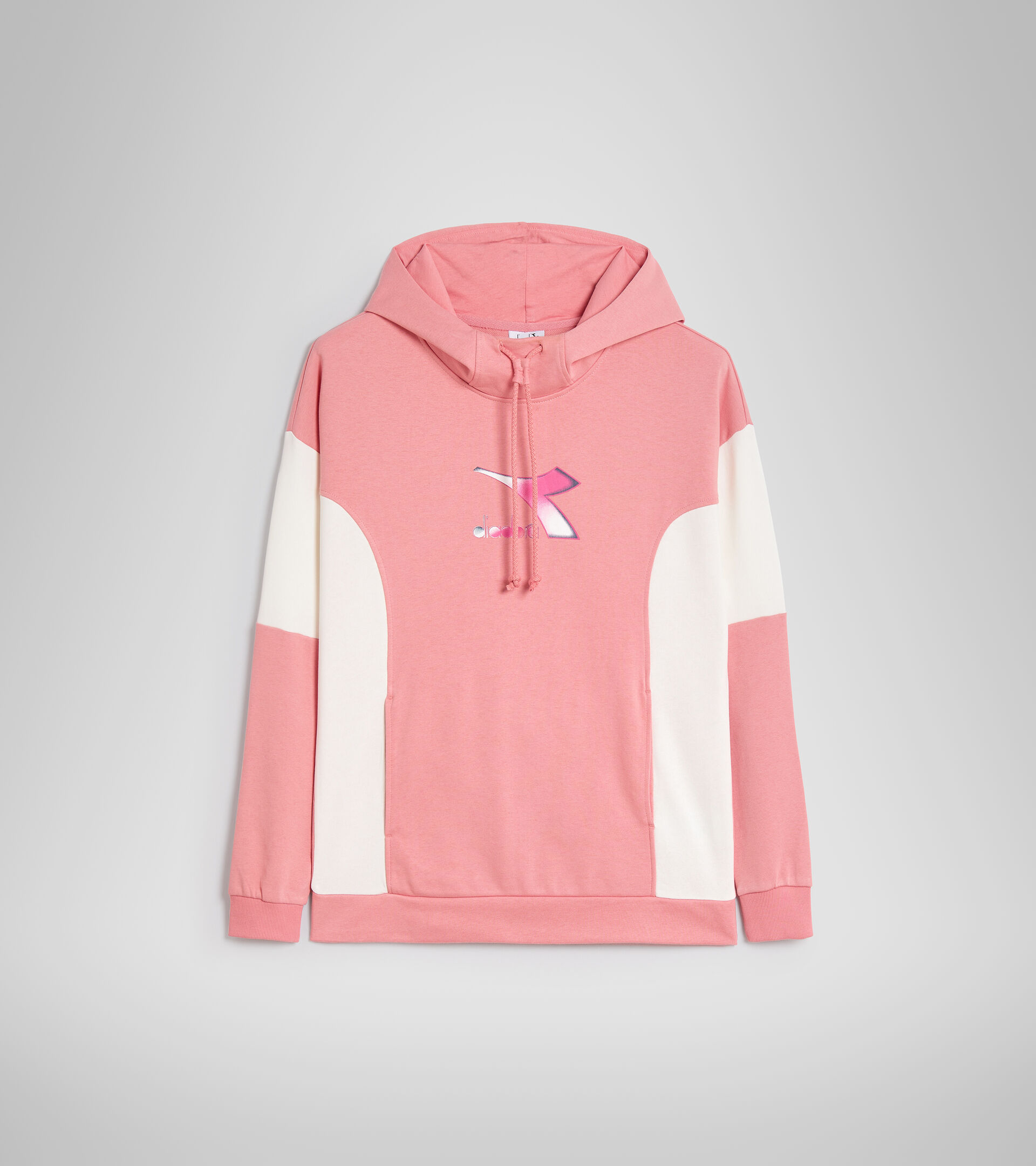 Hooded sweatshirt - Women L.HOODIE LUSH LOBSTER BISQUE - Diadora