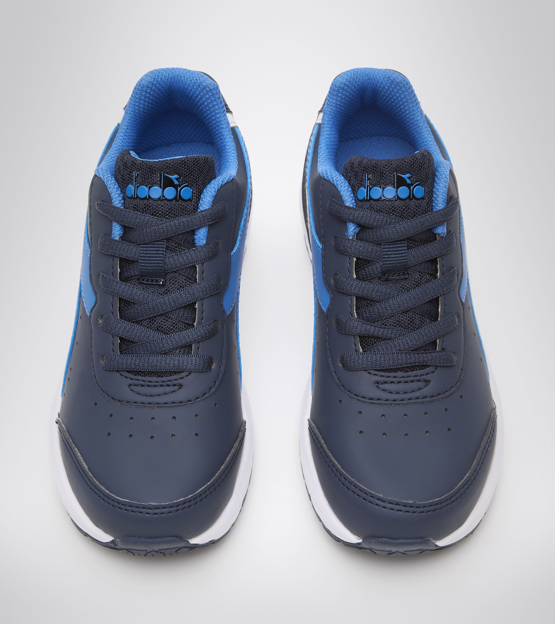 Running shoe - Kids FALCON SL JR CLASSIC NAVY/MICRO BLUE - Diadora
