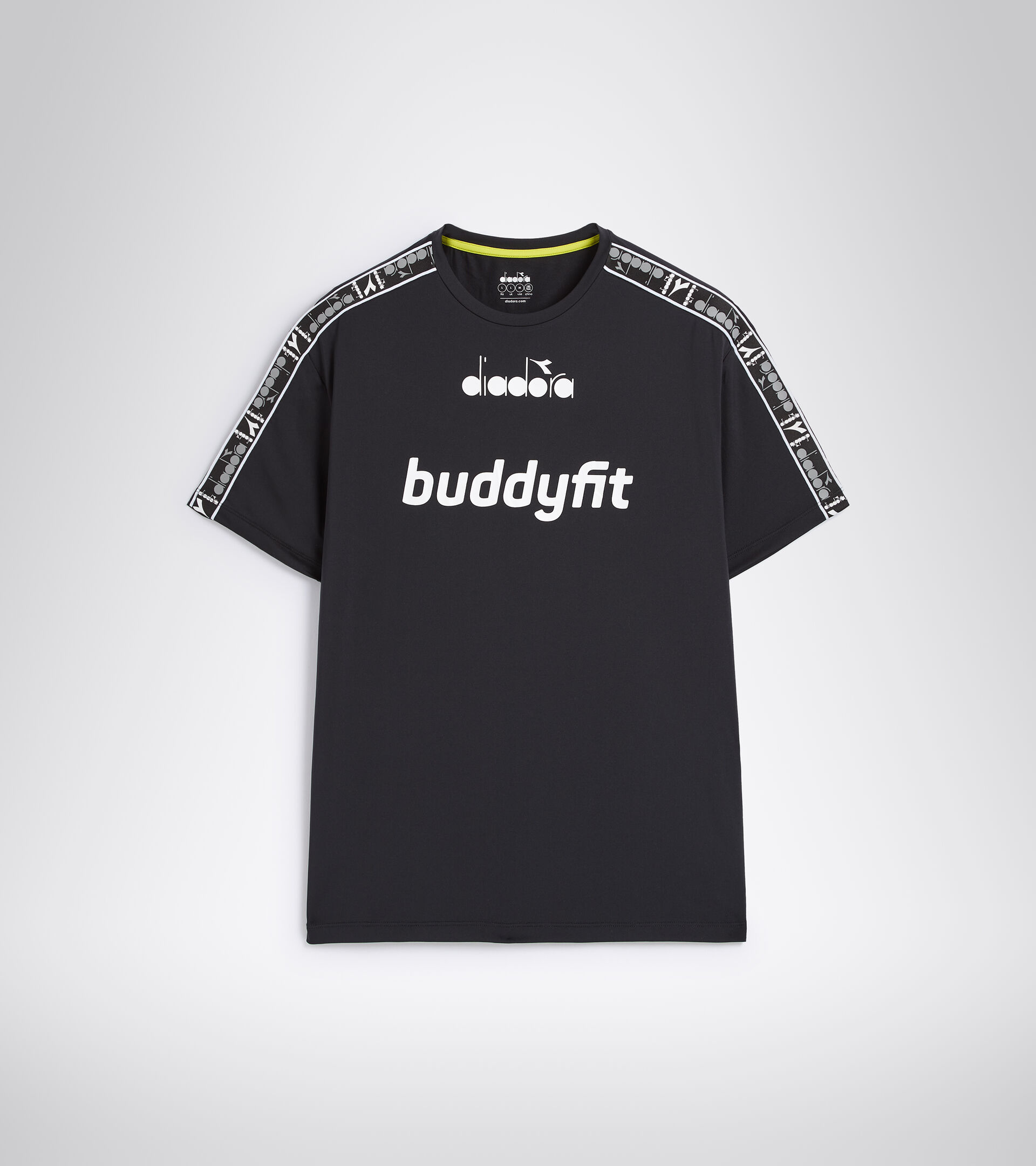 Workout-T-Shirt for men SS T-SHIRT BUDDYFIT BLACK - Diadora