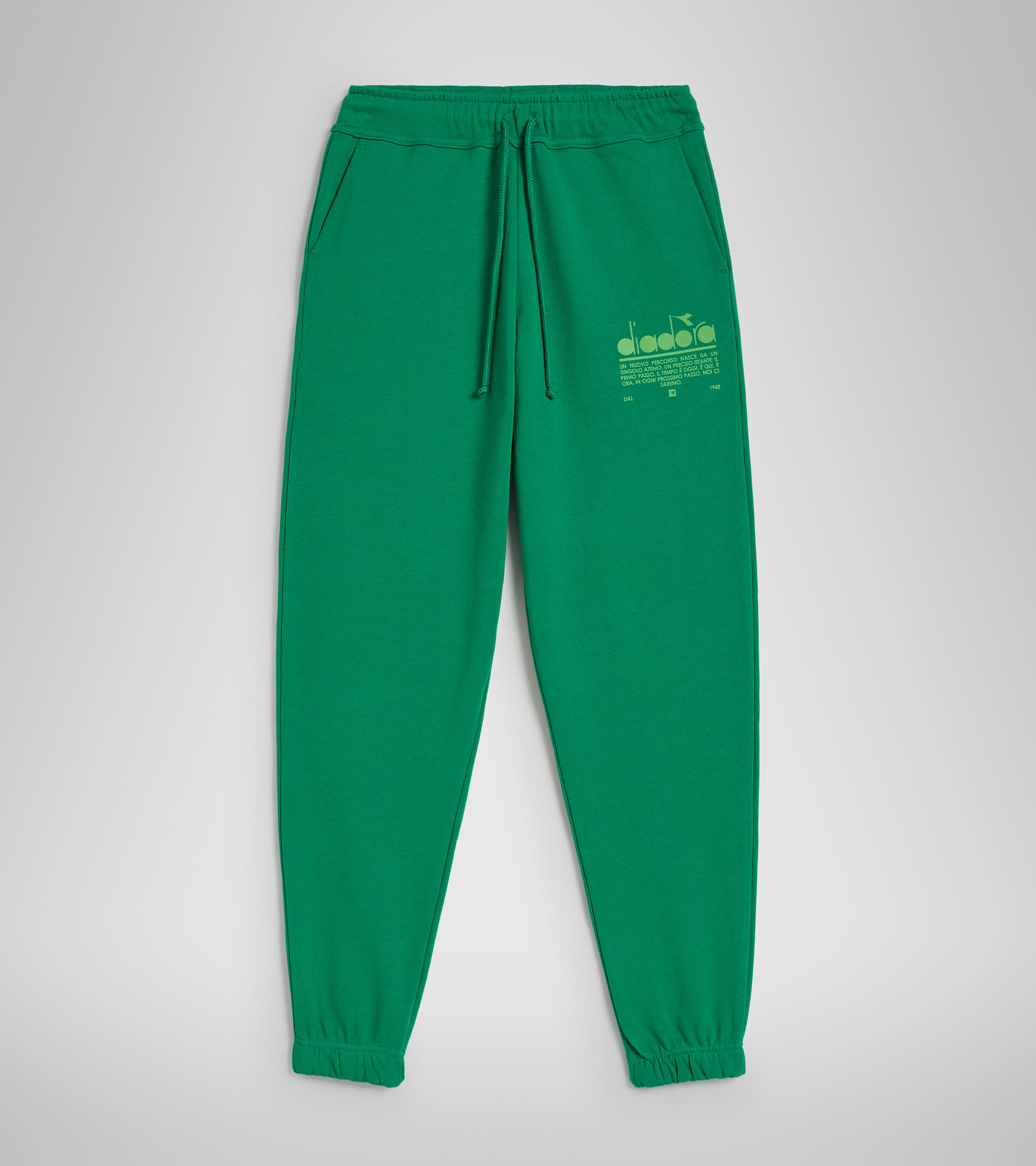 Cotton joggers - Unisex PANT MANIFESTO JOLLY GREEN - Diadora