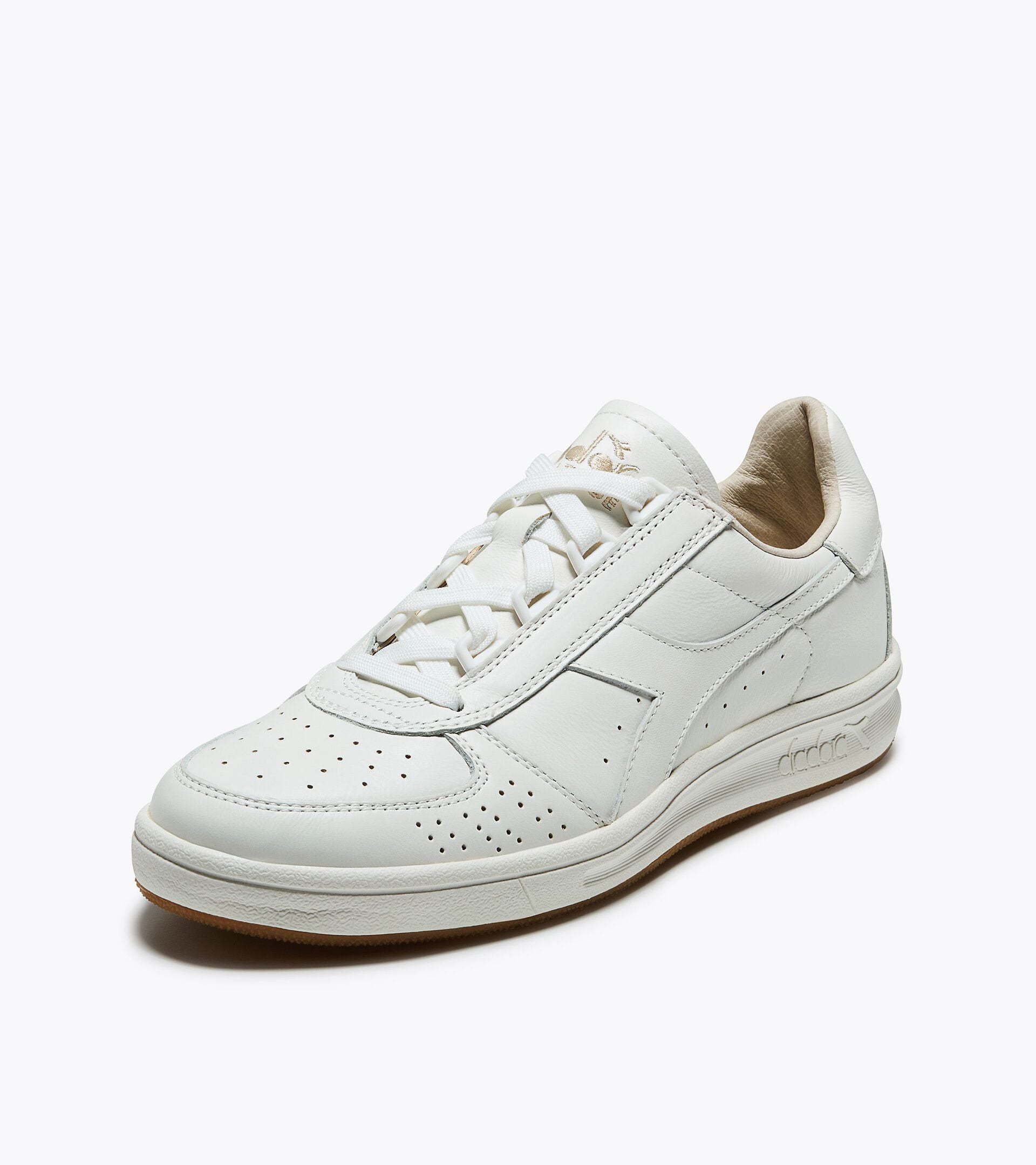 Zapatilla Heritage de piel - Para todos los g&eacute;neros B.ELITE '84 ITALIA BIANCO/GOMMA MEDIA - Diadora
